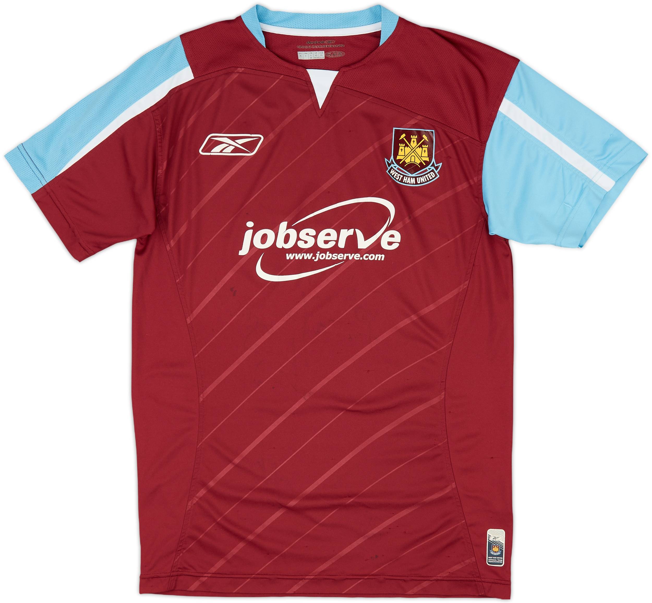 2005-07 West Ham Signed Home Shirt - 7/10 - (XS)