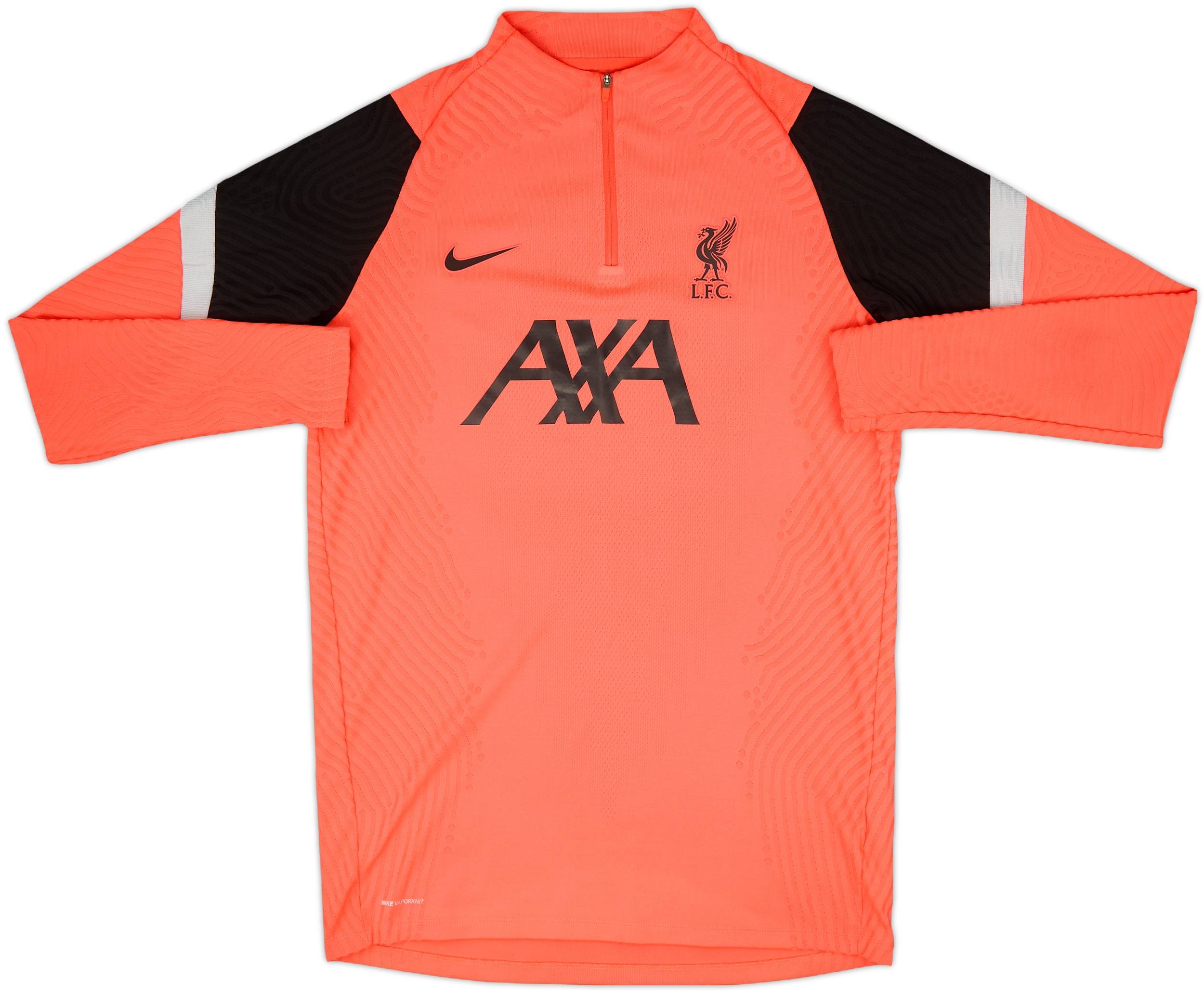 2020-21 Liverpool Nike Vaporknit 1/4 Zip Training Top - 9/10 - (L)