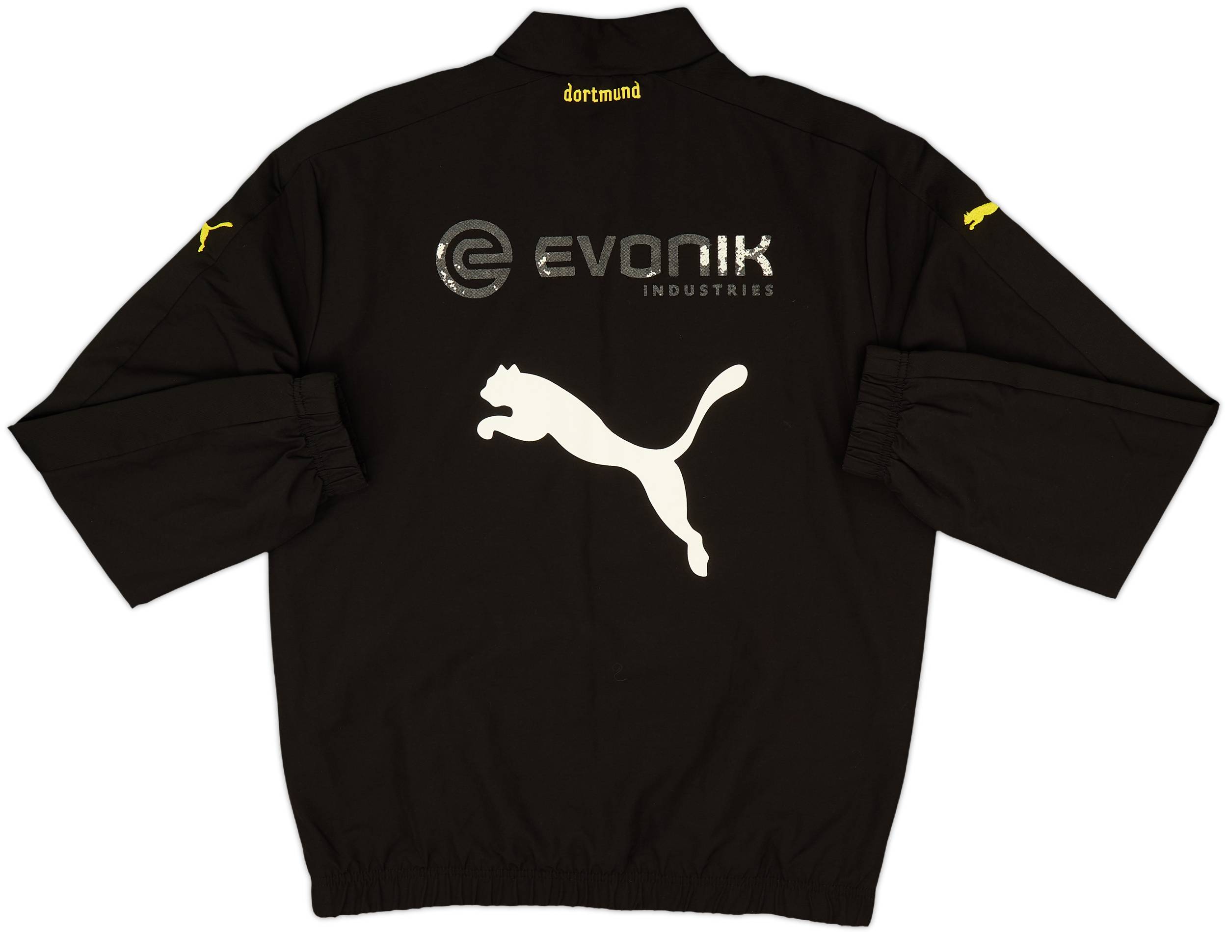 2012-13 Borussia Dortmund Puma 1/4 Zip Sweat Top - 5/10 - (M)