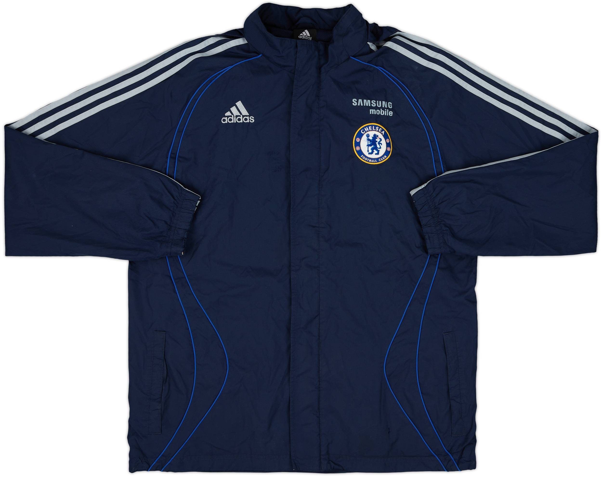 2006-07 Chelsea adidas Hooded Rain Jacket - 6/10 - (M)