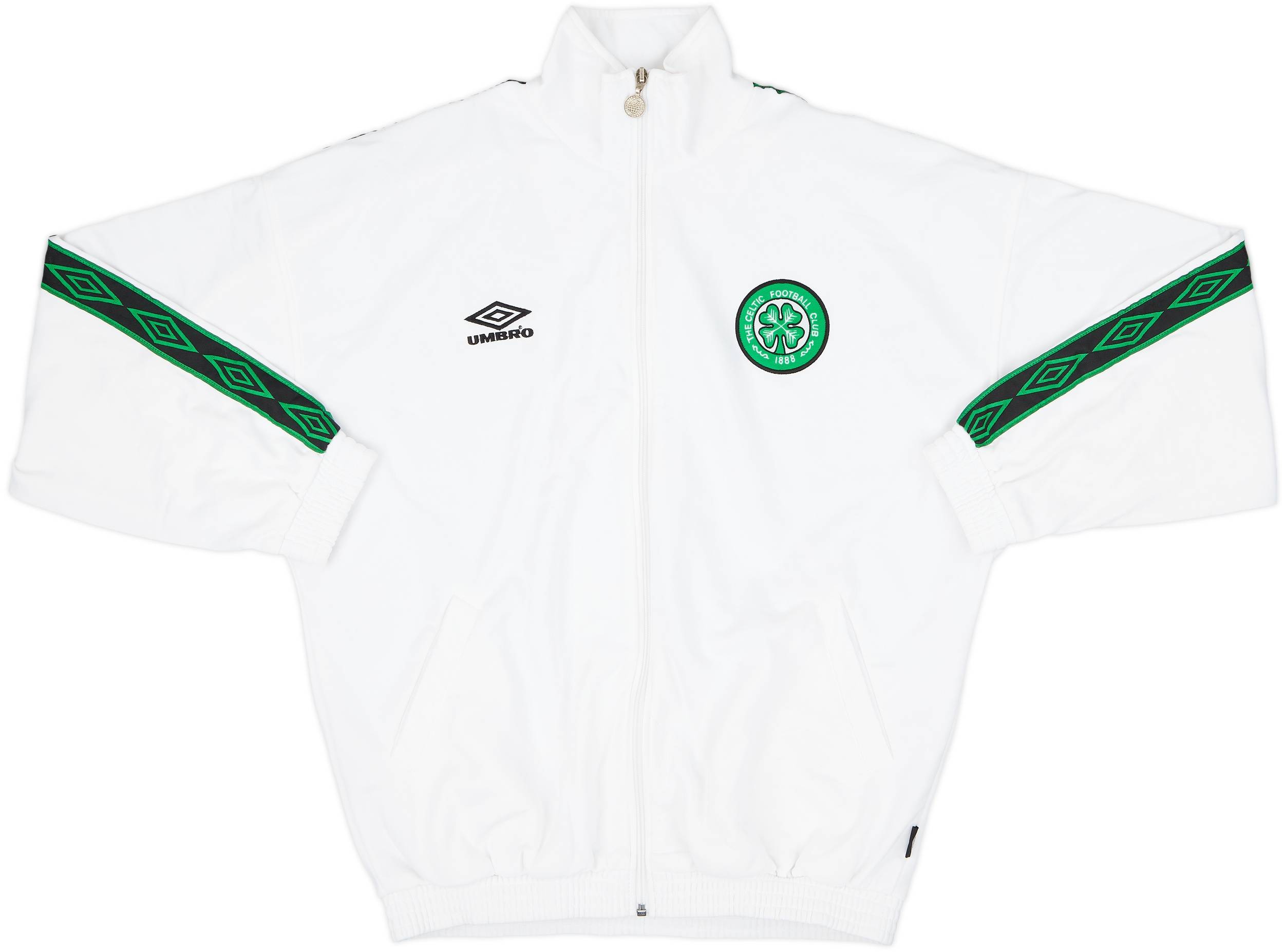 1994-95 Celtic Umbro Track Jacket - 9/10 - (S)