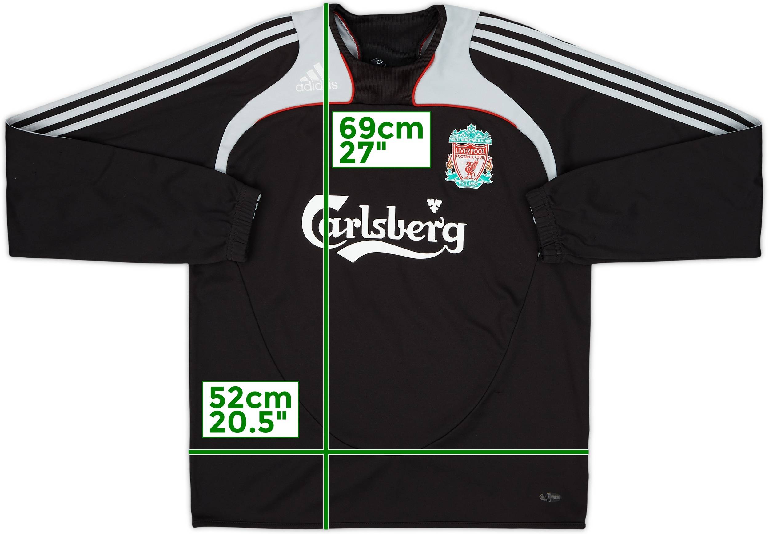 adidas Liverpool FC 2008-10 公式ユニフォーム リヴァプール 2008-10 adidas ホーム半袖 ユニフォーム