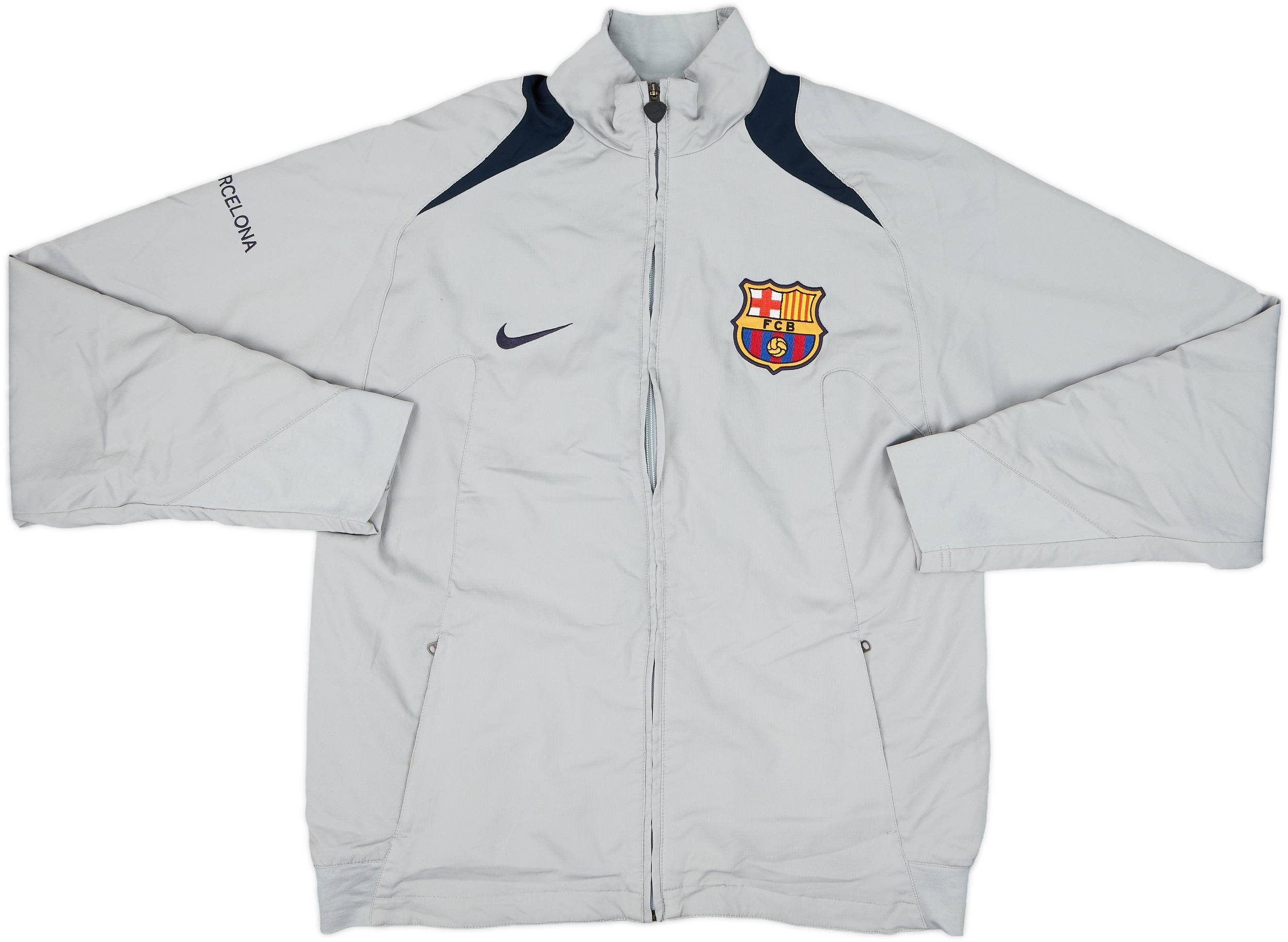 2004-05 Barcelona Nike Track Jacket - 9/10 - (M)