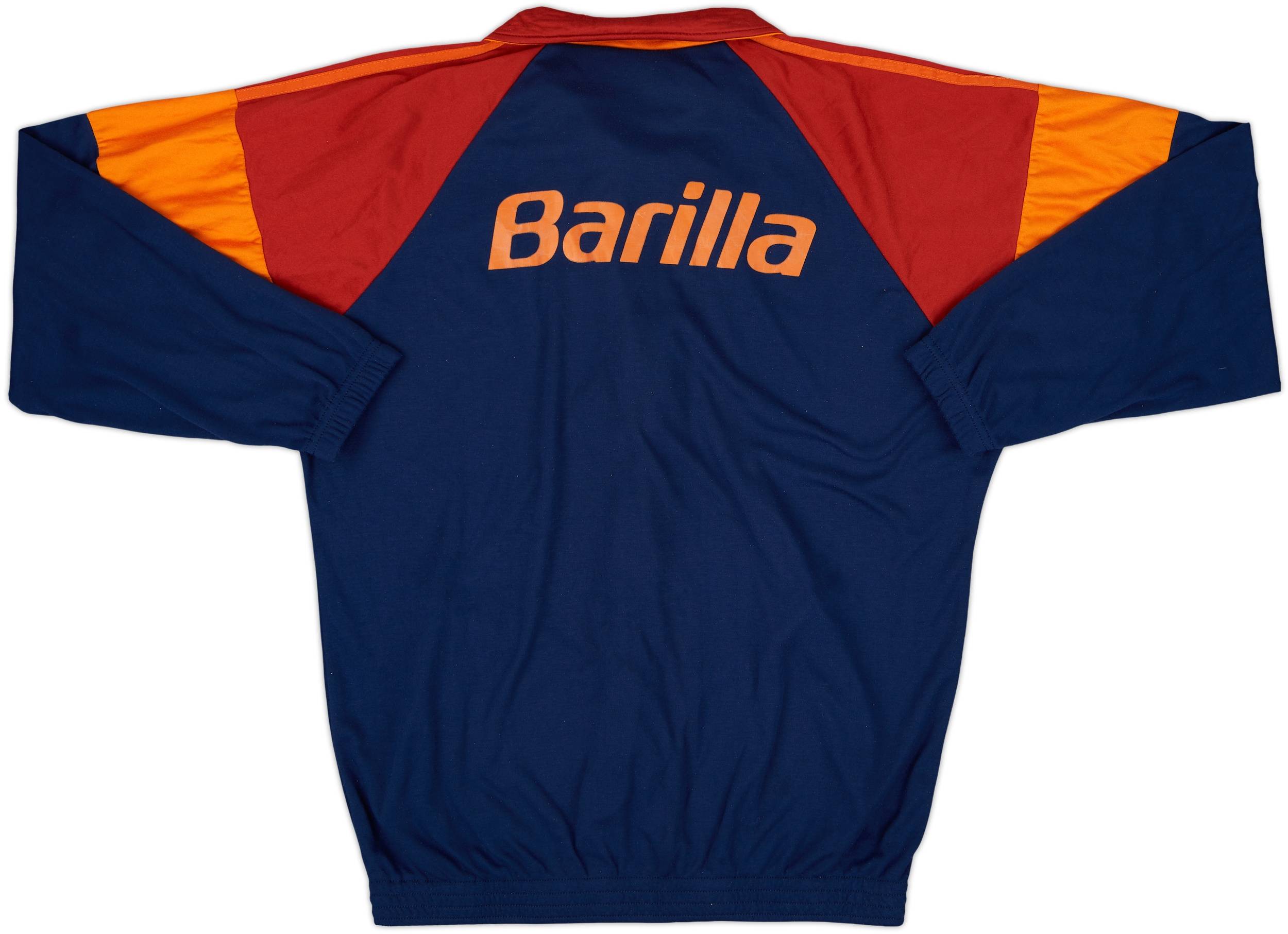 adidas AS Roma Barilla ジャージ 1991-92 Roma adidas Track Jacket - 6/10 - (L)