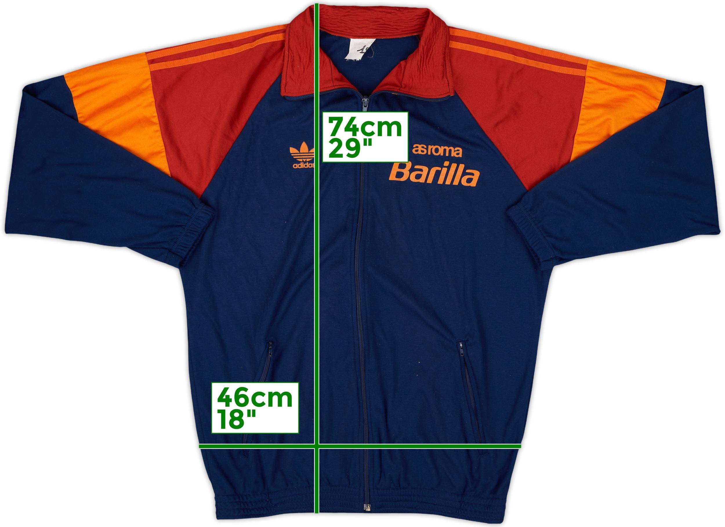ジャケット・アウター roma 2010-11 Roma Kappa Track Jacket - 4/10 - (XXL)