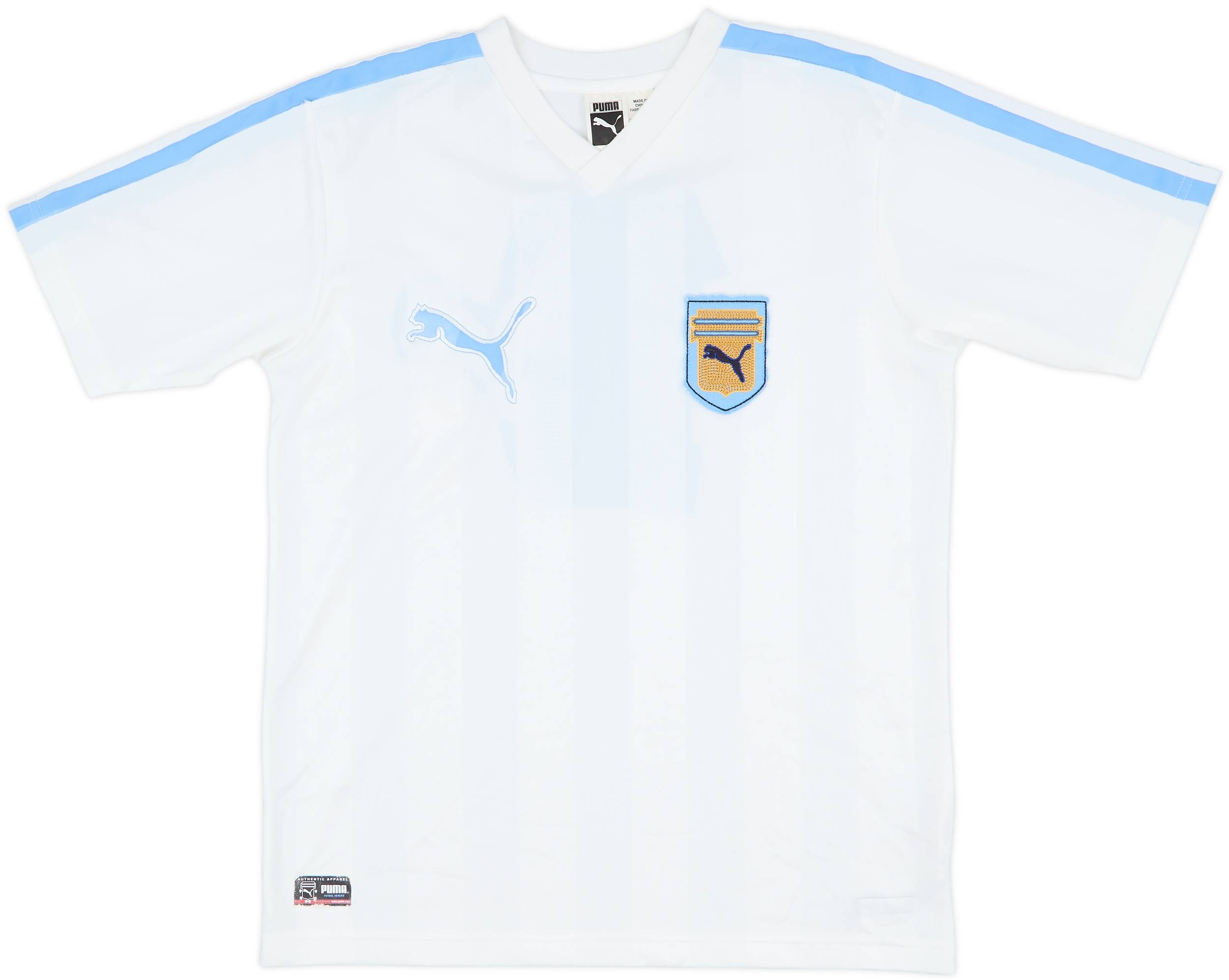 2008 Uruguay Puma Retro Away Shirt #10 - 8/10 - (XL)