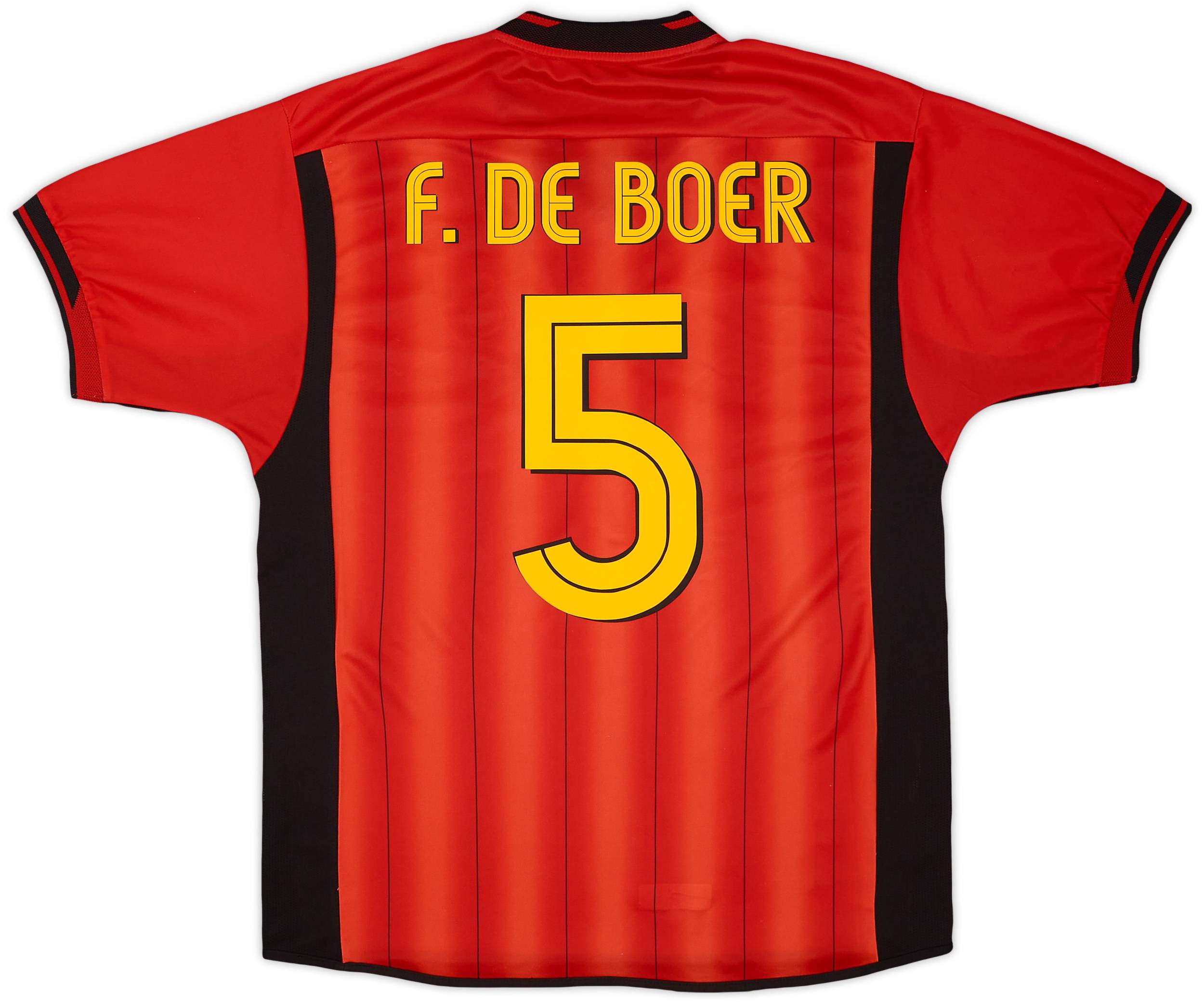 2003-04 Galatasaray Third Shirt F. De Boer #5 - 6/10 - (M)