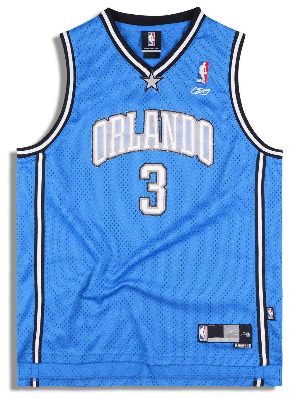 2004 06 Orlando Magic Francis 3 Reebok Swingman Jersey Away Y