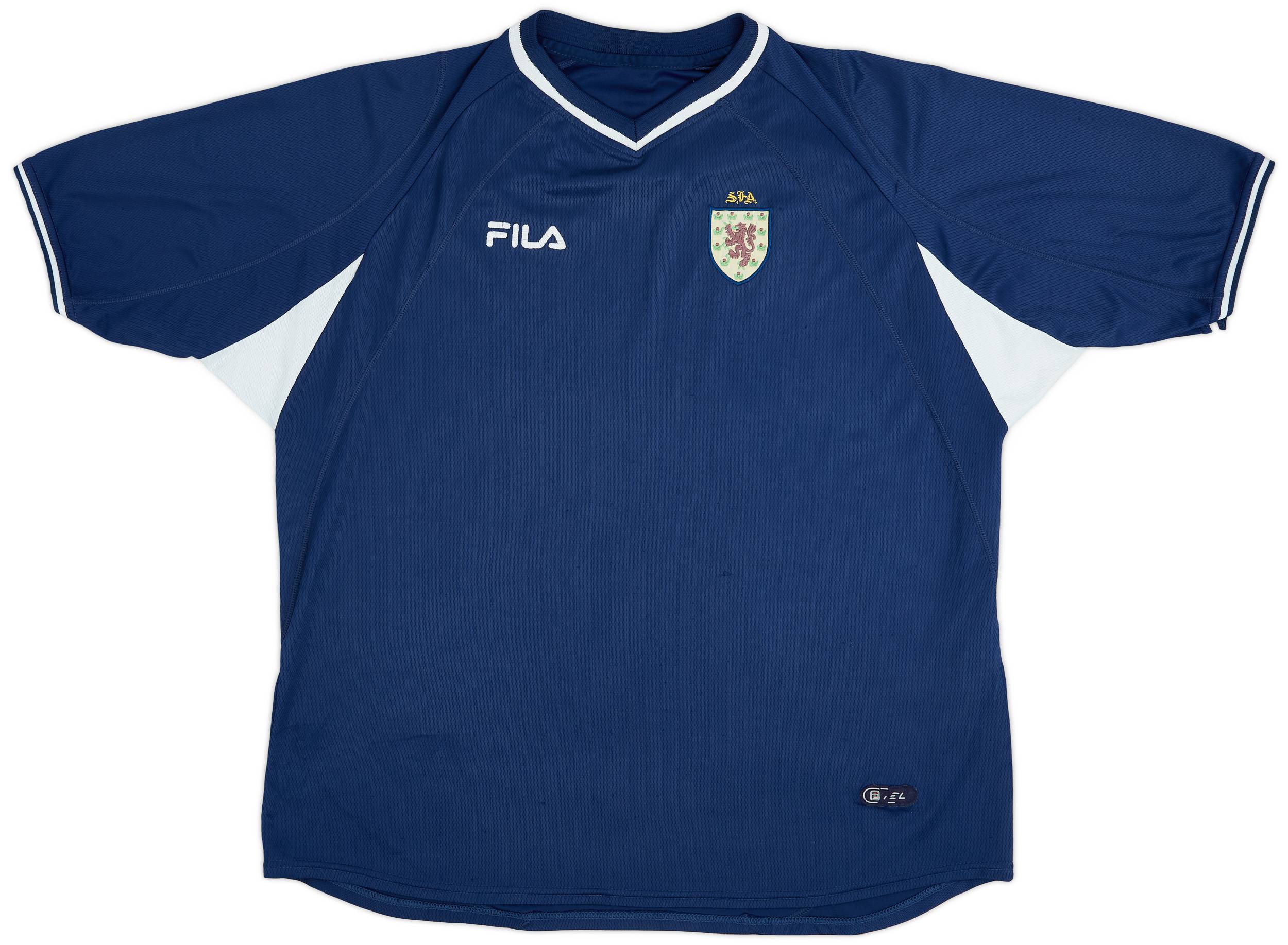 2000-02 Scotland Home Shirt - 4/10 - (XL)