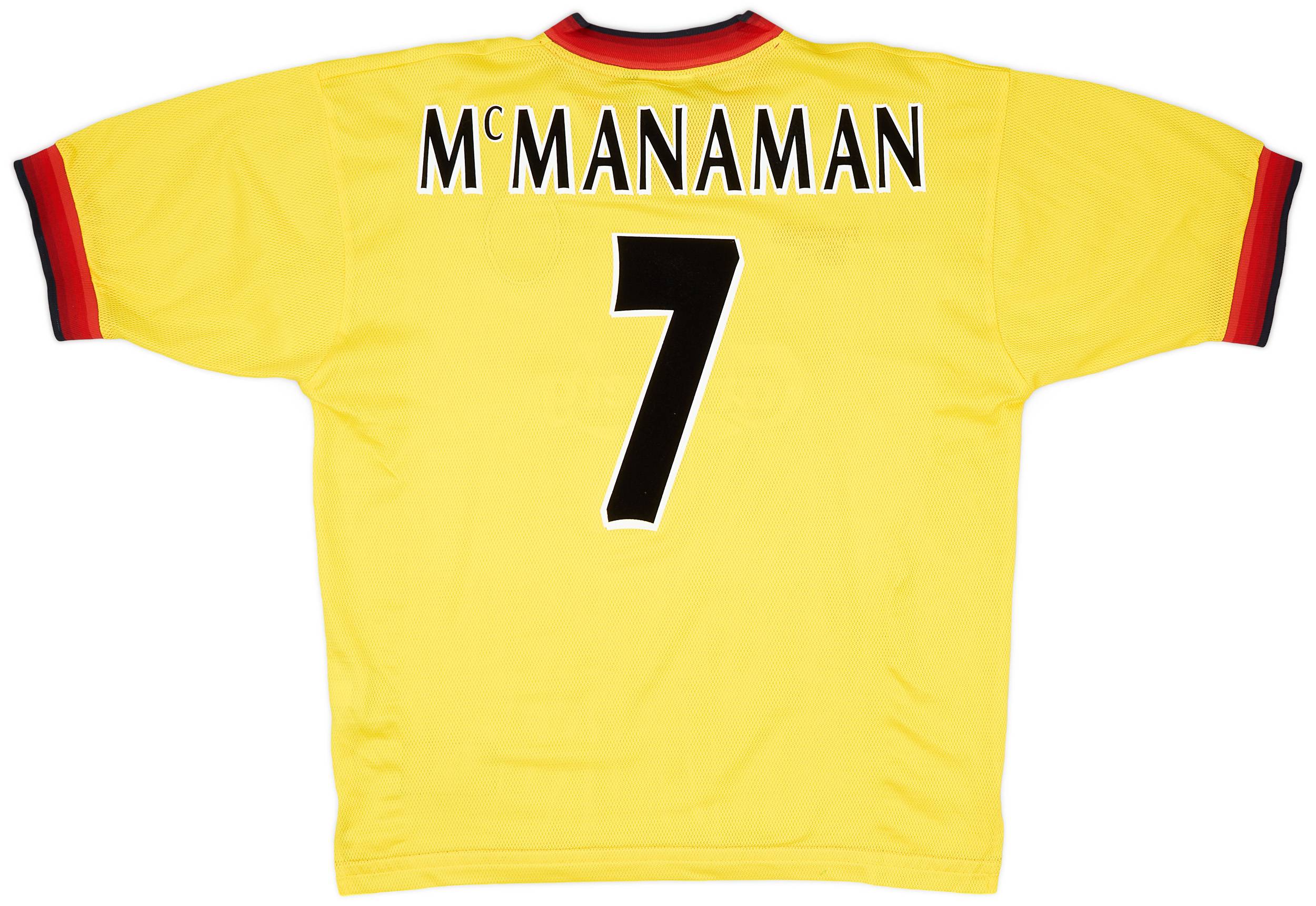 1997-99 Liverpool Away Shirt McManaman #7 - 8/10 - (L)