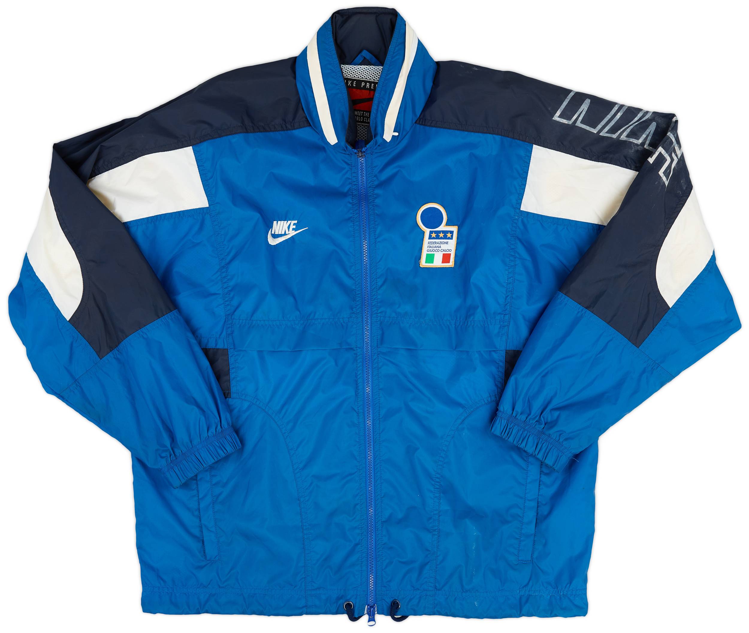 1996 97 Italy Nike Rain Jacket 5 10 M