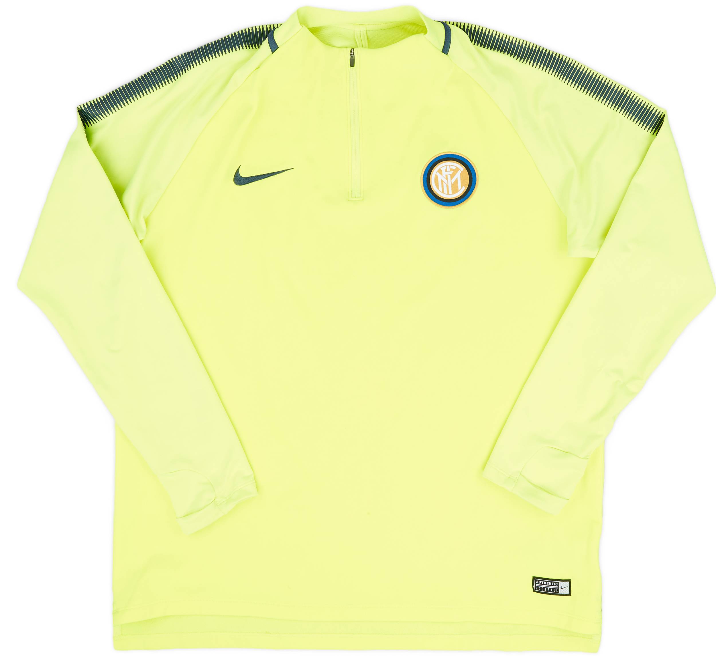 2017 18 Inter Milan Nike 1 4 Zip Drill Top 7 10 XL