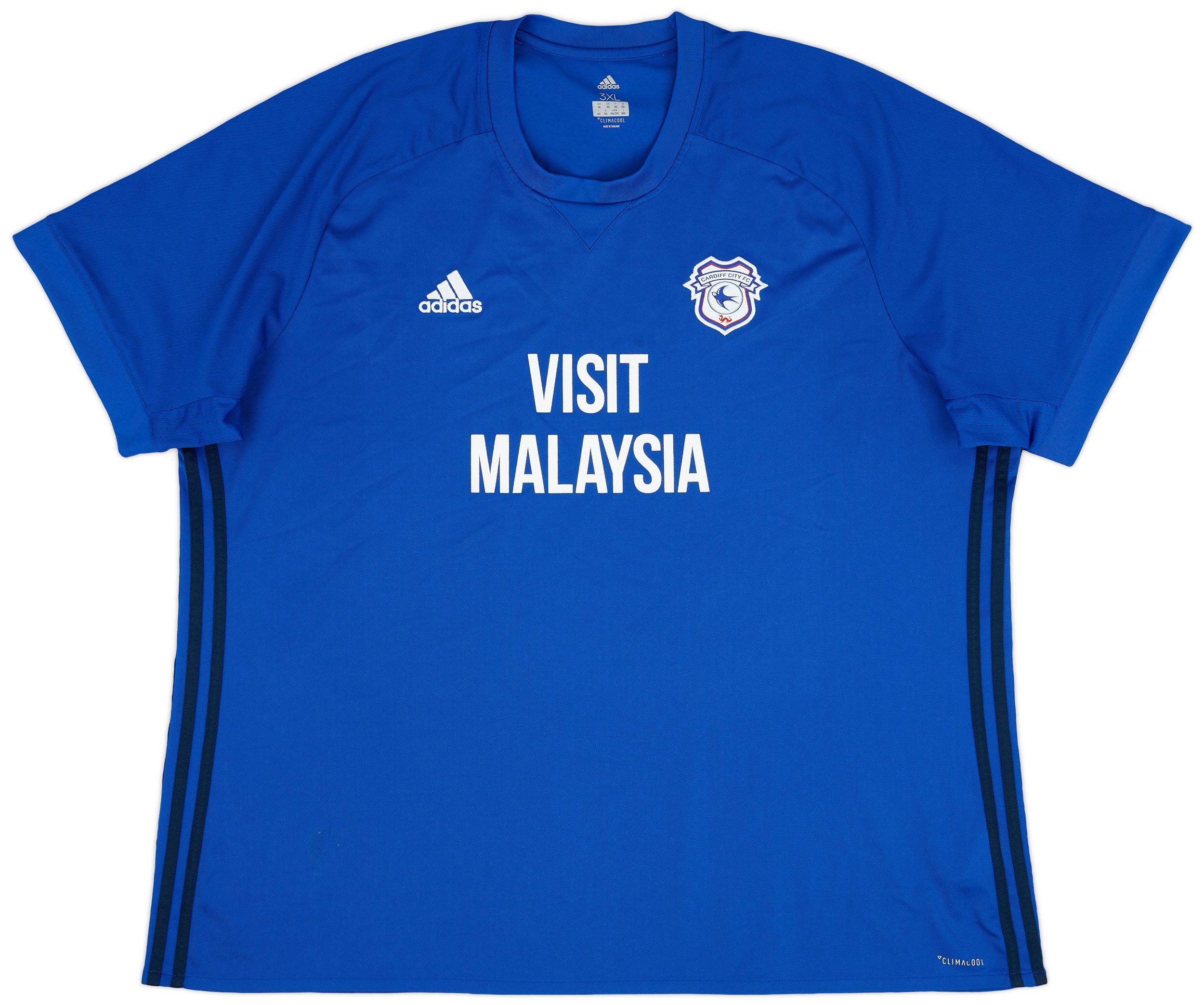 2017-18 Cardiff City Home Shirt - 9/10 - (3XL)