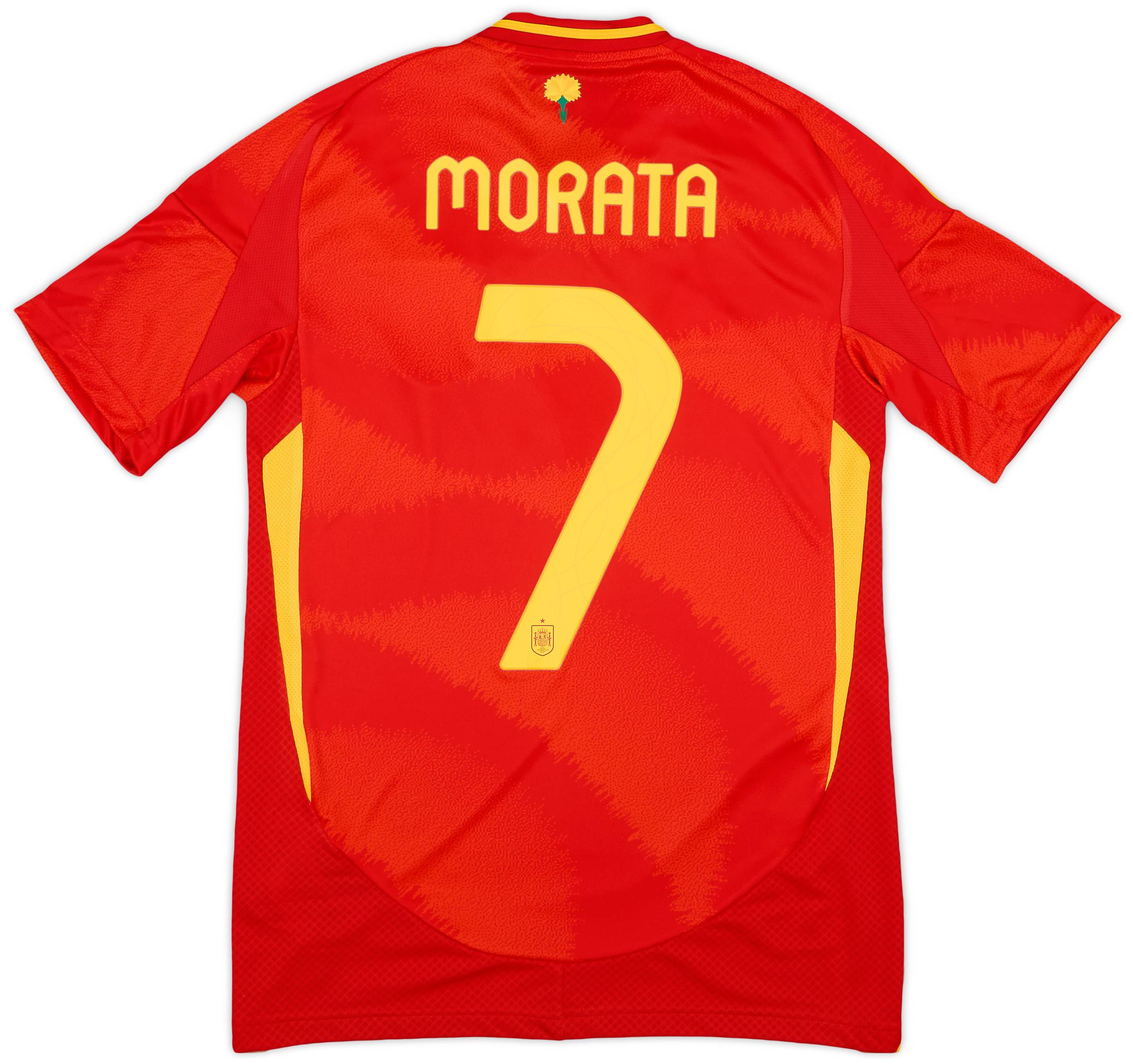 2024-25 Spain Home Shirt Morata #7 (XS)