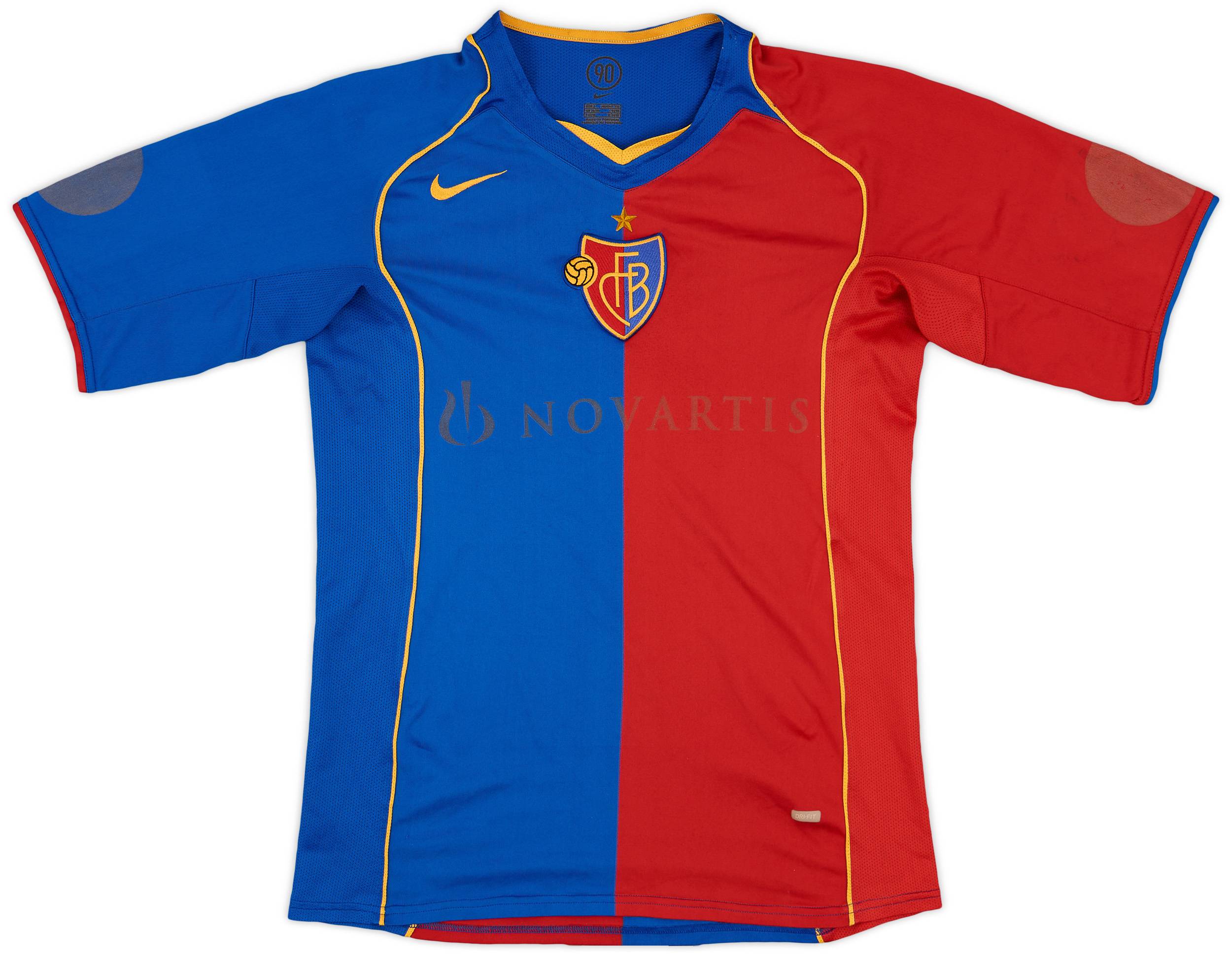 2004-05 FC Basel Home Shirt - 4/10 - (S)