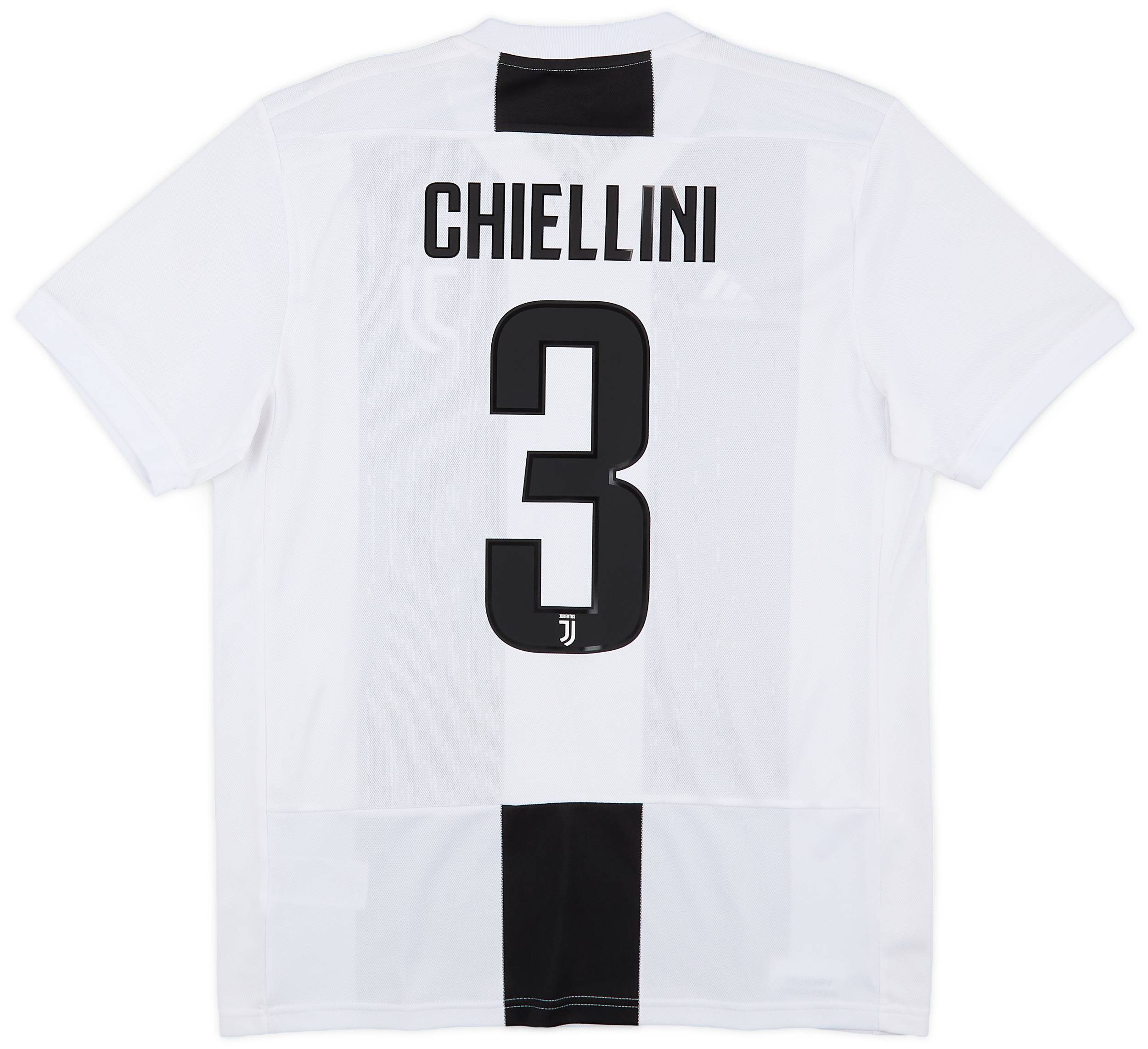 2018-19 Juventus Home Shirt Chiellini #3 (M)