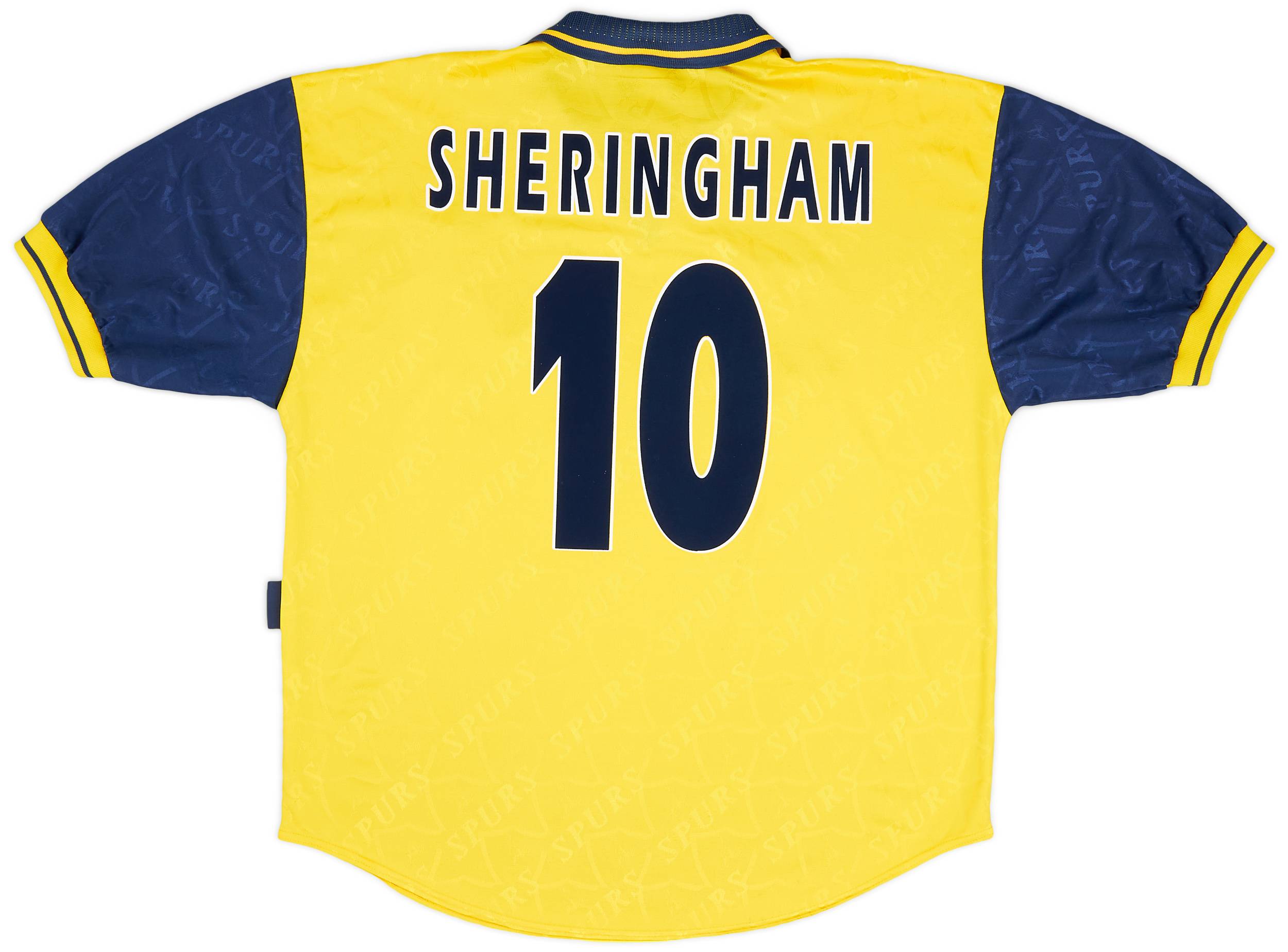 1995-97 Tottenham Third Shirt Sheringham #10 - 9/10 - (L)