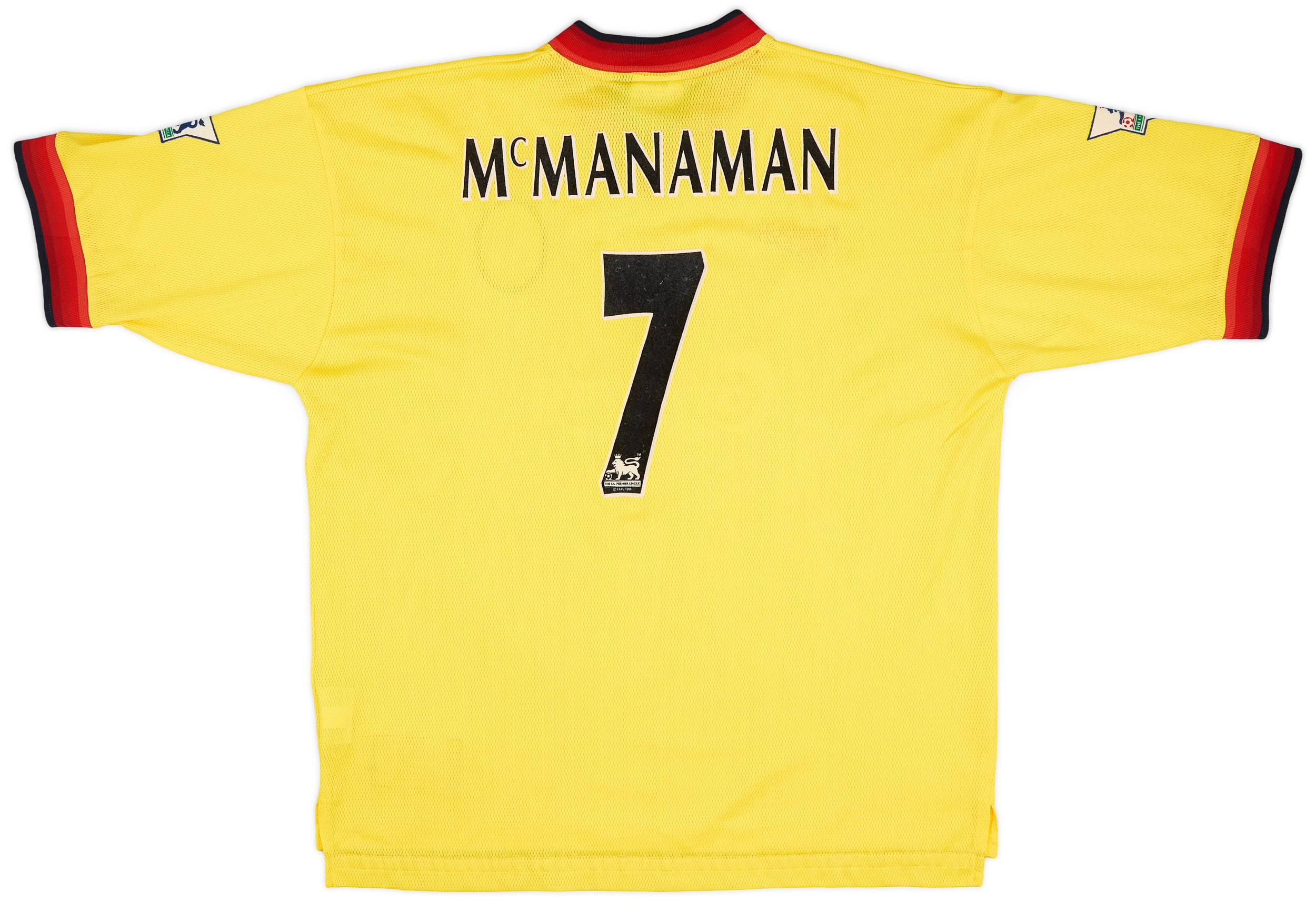 1997-99 Liverpool Away Shirt McManaman #7 - 9/10 - (XL)