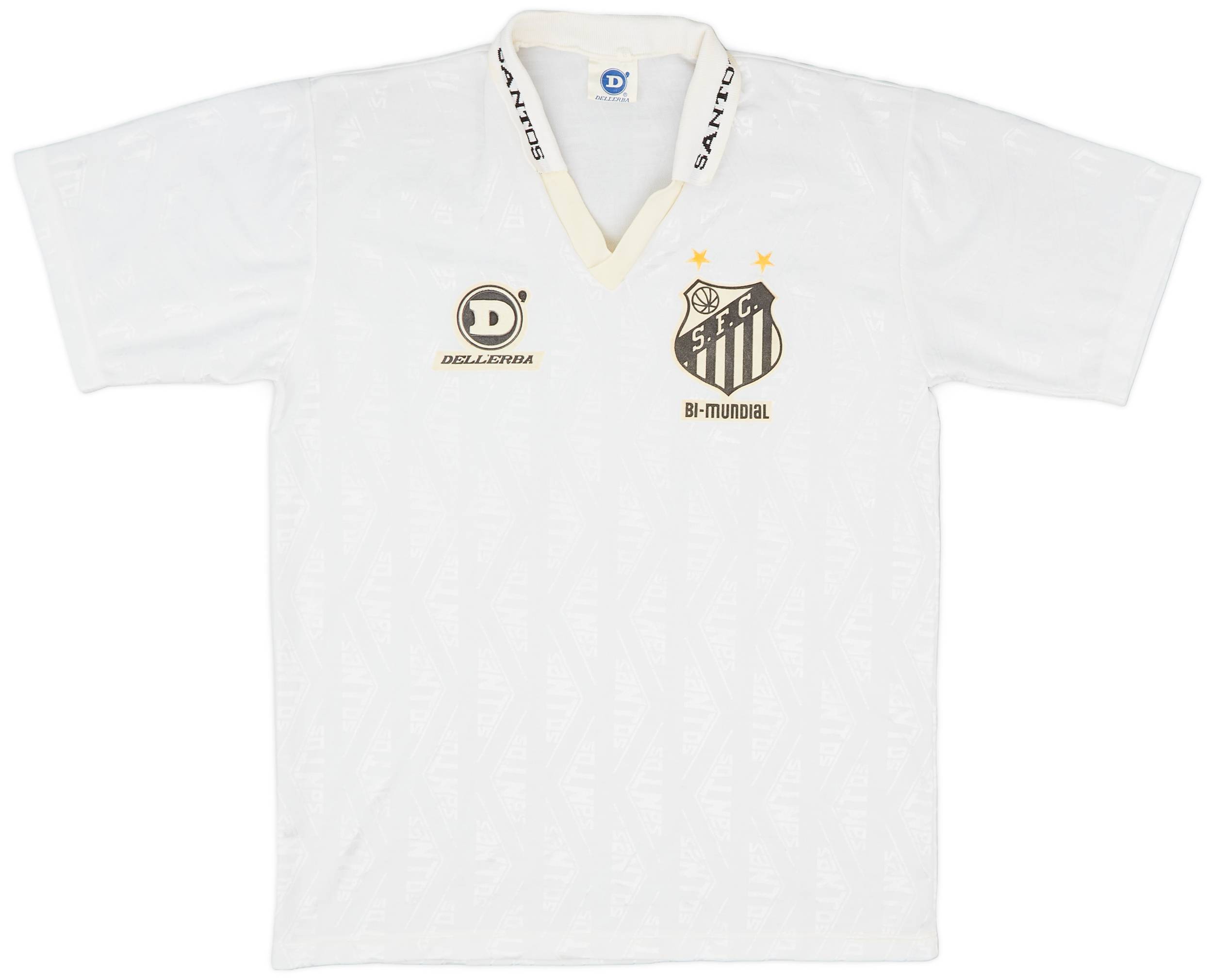 1993 Santos Home Shirt - 8/10 - (L)