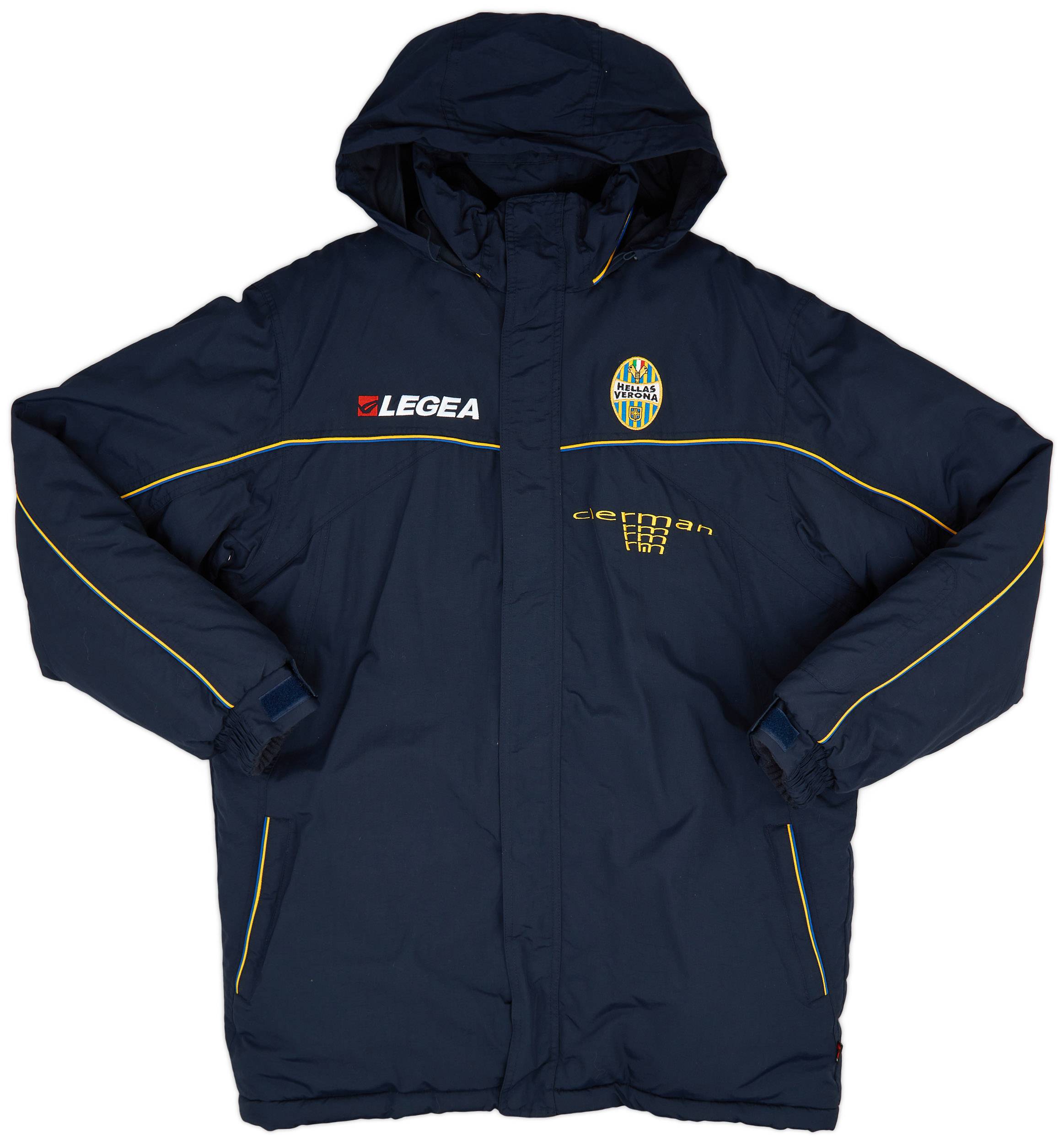 2003-04 Hellas Verona Legea Padded Bench Coat - 9/10 - (XL)