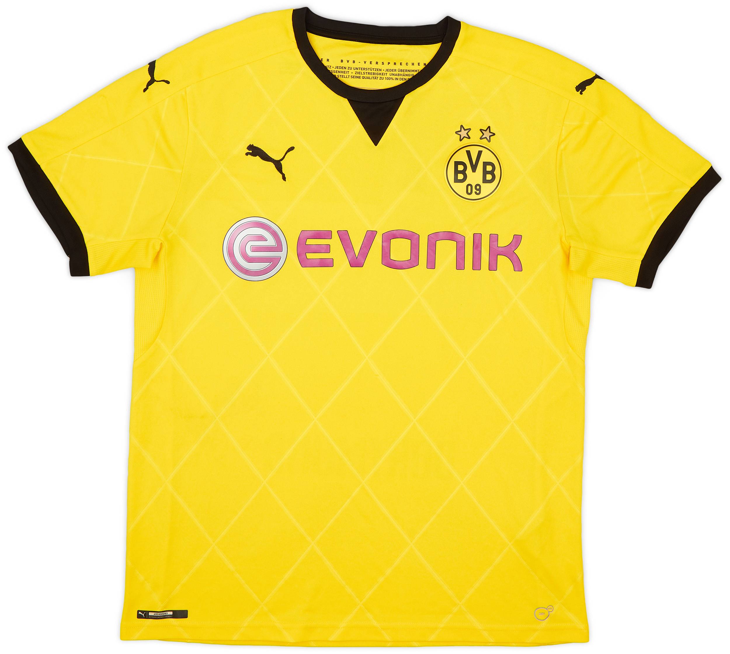 2015-16 Dortmund European Home Shirt - 8/10 - (L)
