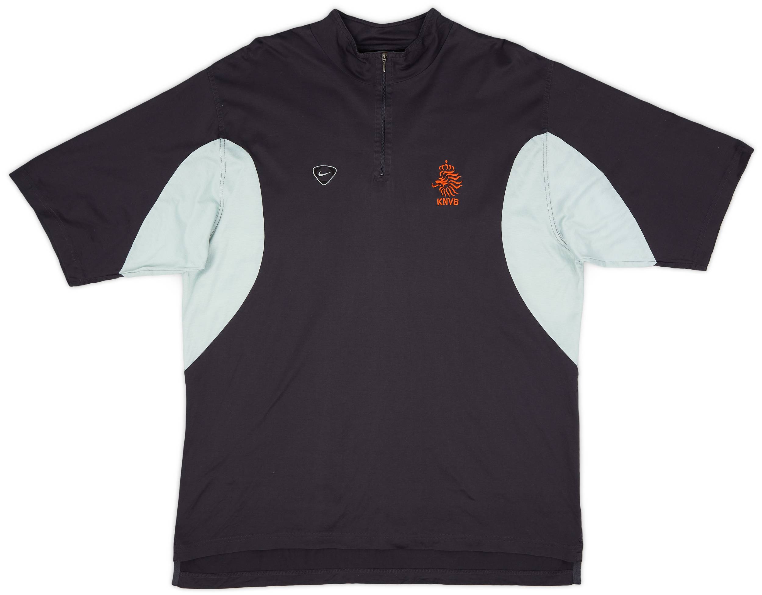 2000-01 Holland Nike 1/4 Zip Training Shirt - 9/10 - (XL)