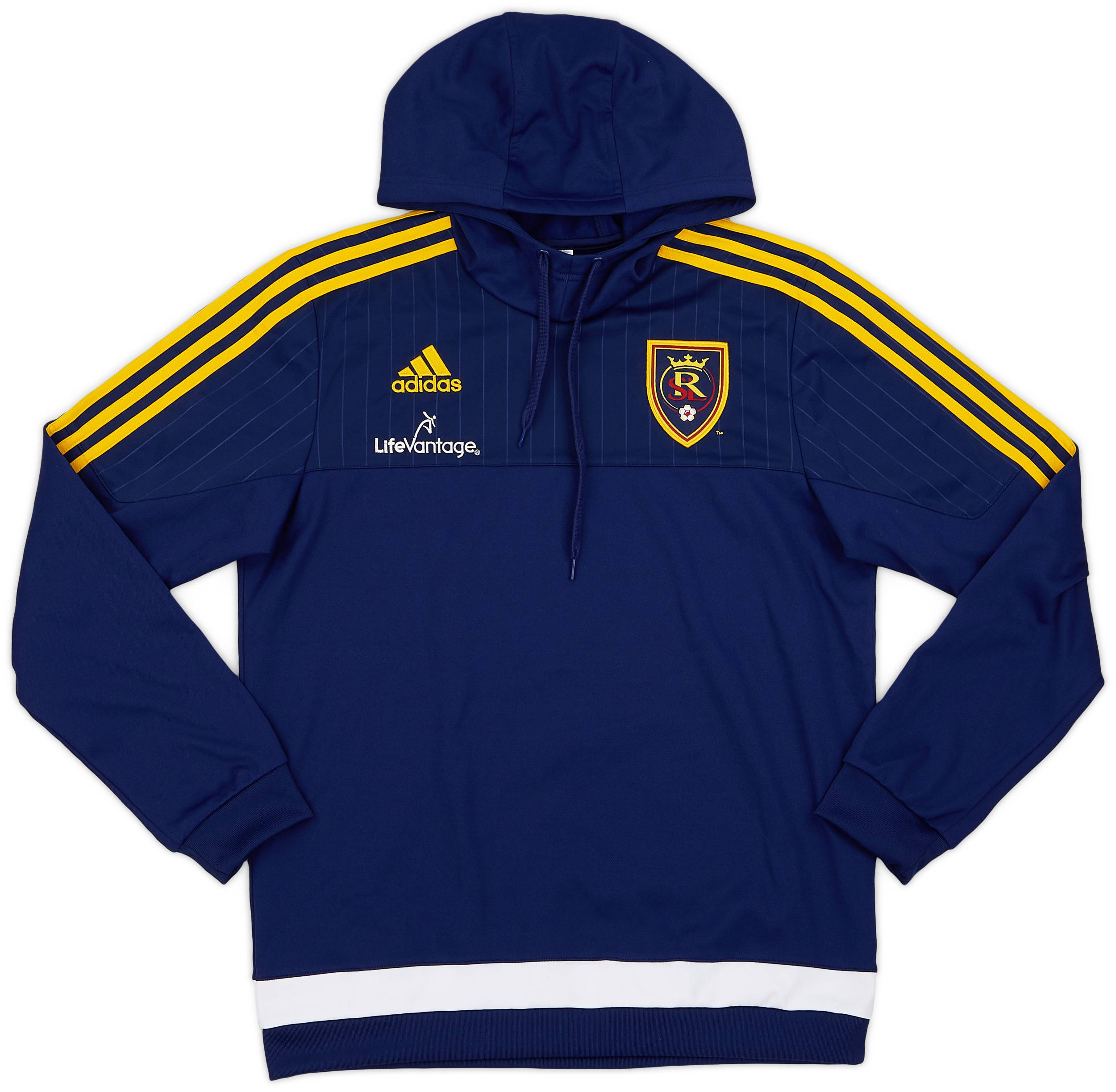 2013 Real Salt Lake adidas Hooded Sweat Top 9 10 M