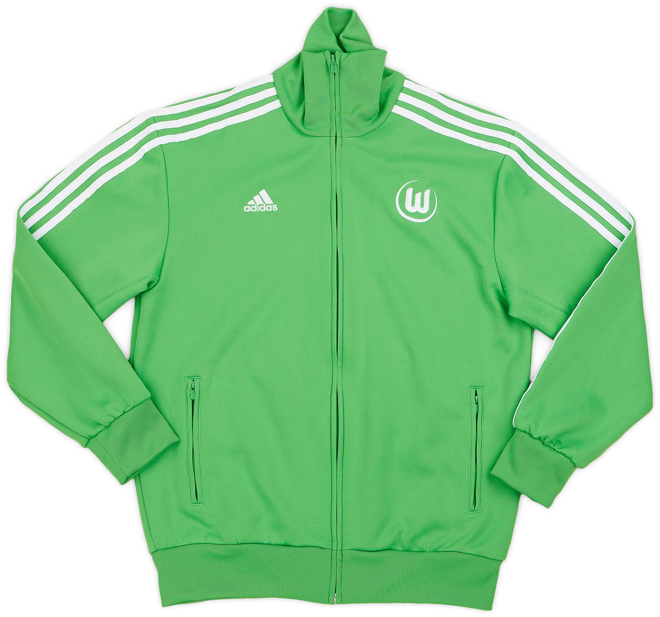 2011-12 Wolfsburg adidas Track Jacket - 9/10 - (M)