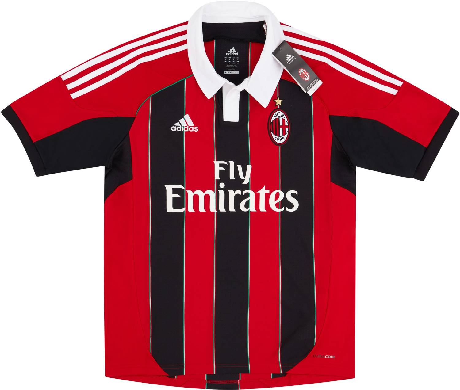 2012-13 AC Milan Home Shirt - NEW - (XL)