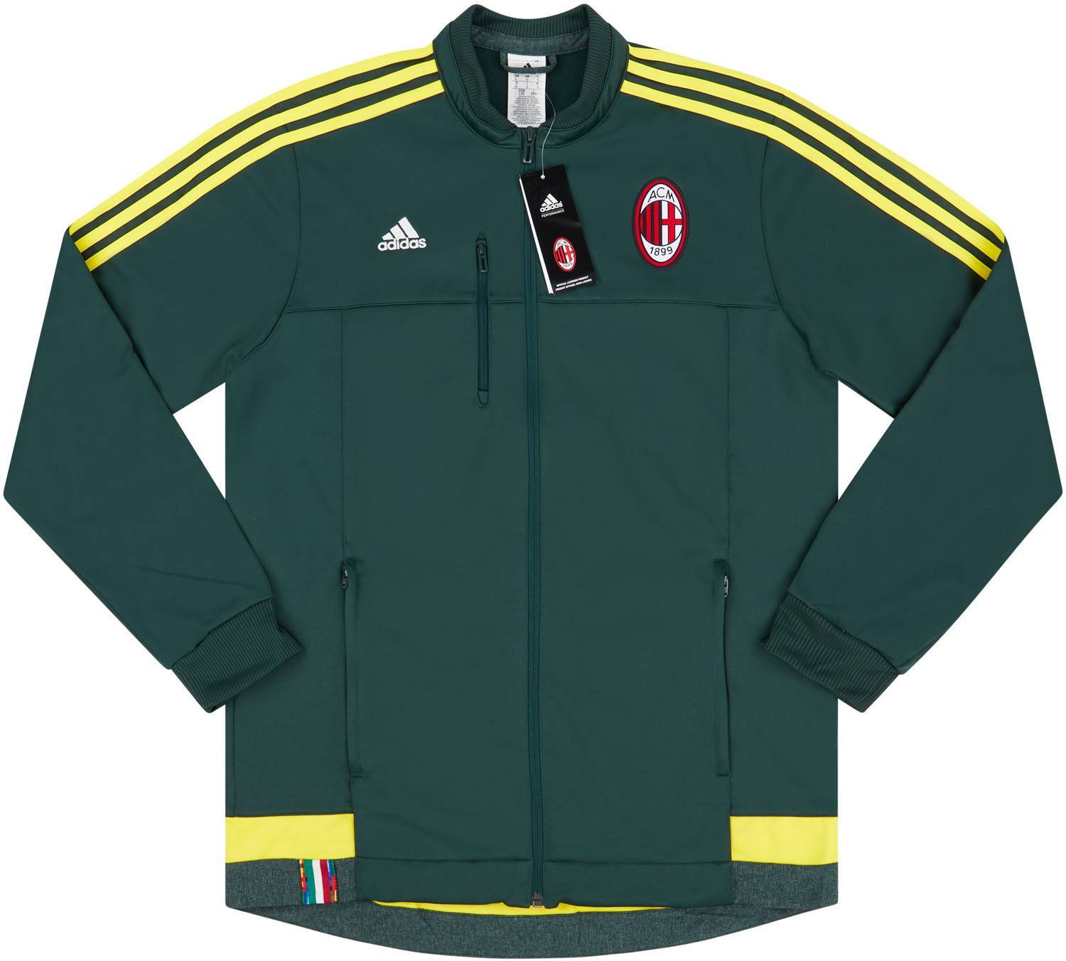 2015-16 AC Milan adidas Anthem Jacket