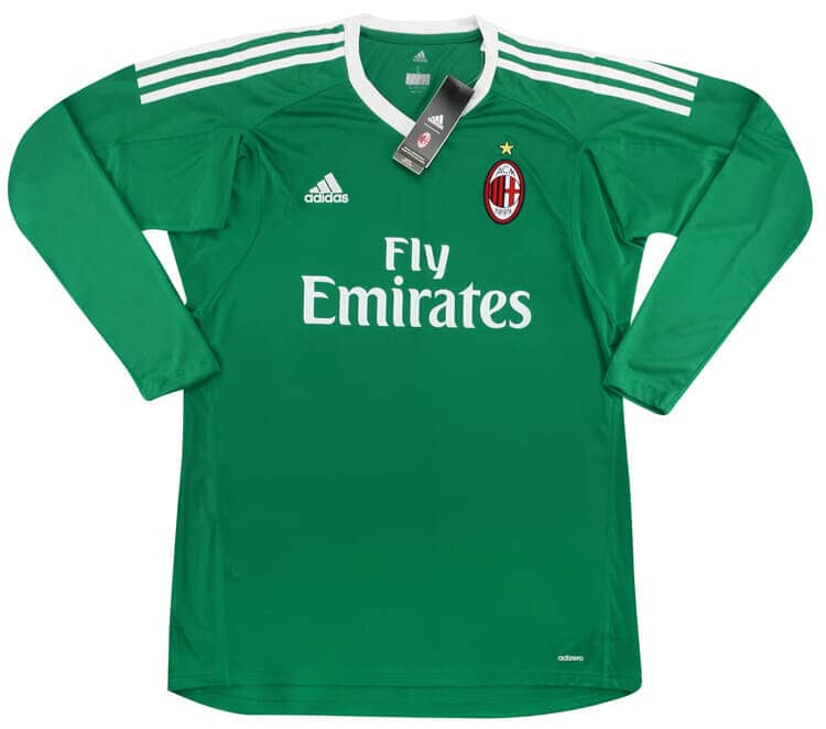 2017-18 AC Milan GK Home Shirt