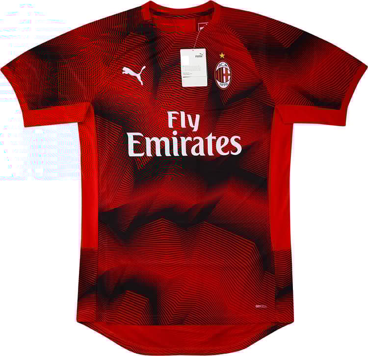Ac milan training jersey outlet