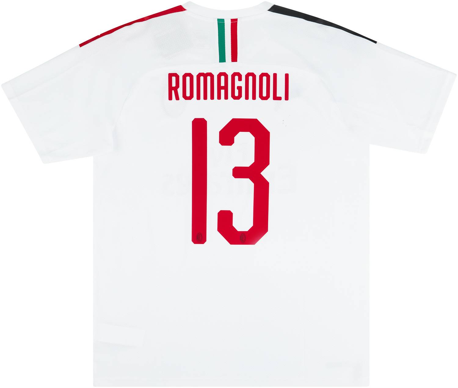 2019-20 AC Milan Away Shirt Romagnoli #13