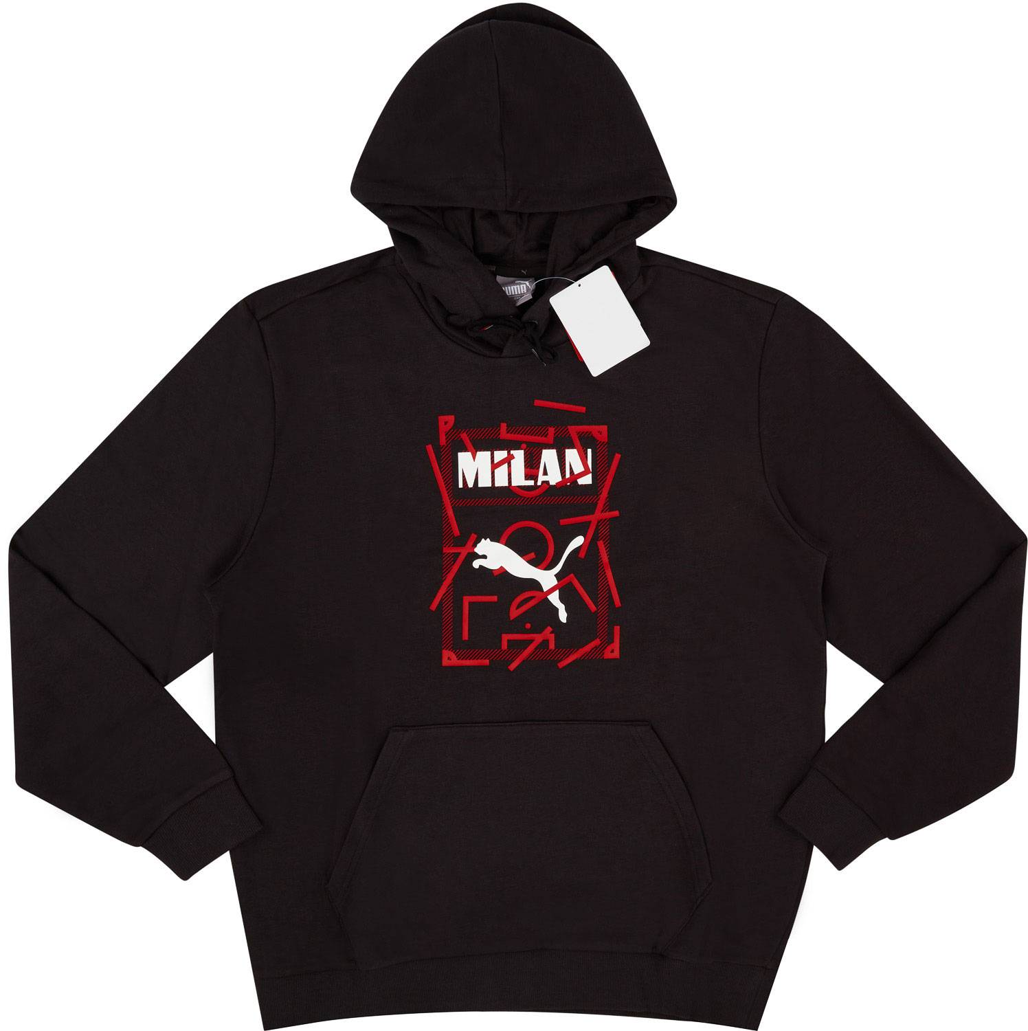 2019-20 AC Milan Puma DNA Hooded Top