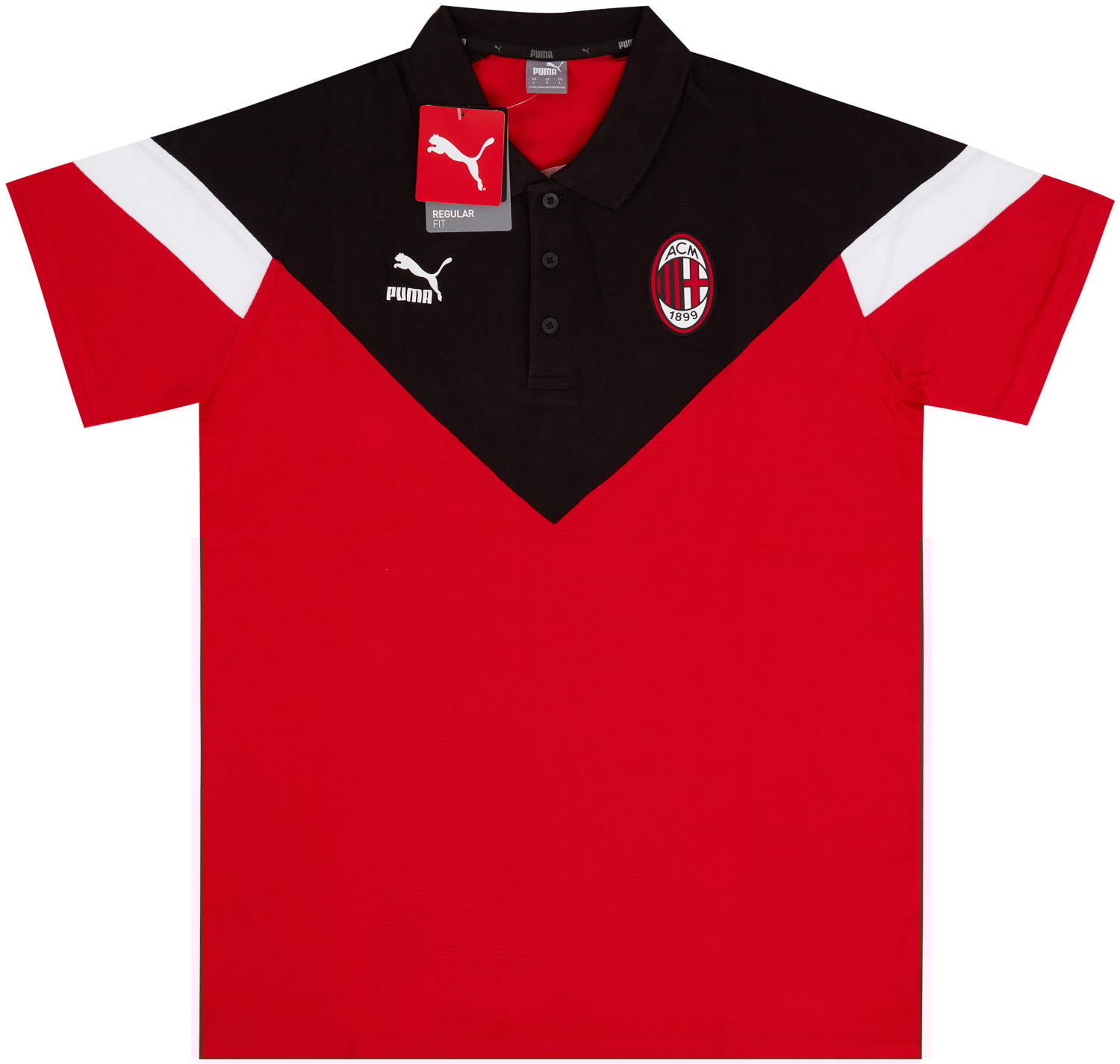 2019 20 AC Milan Puma Iconic Polo T Shirt