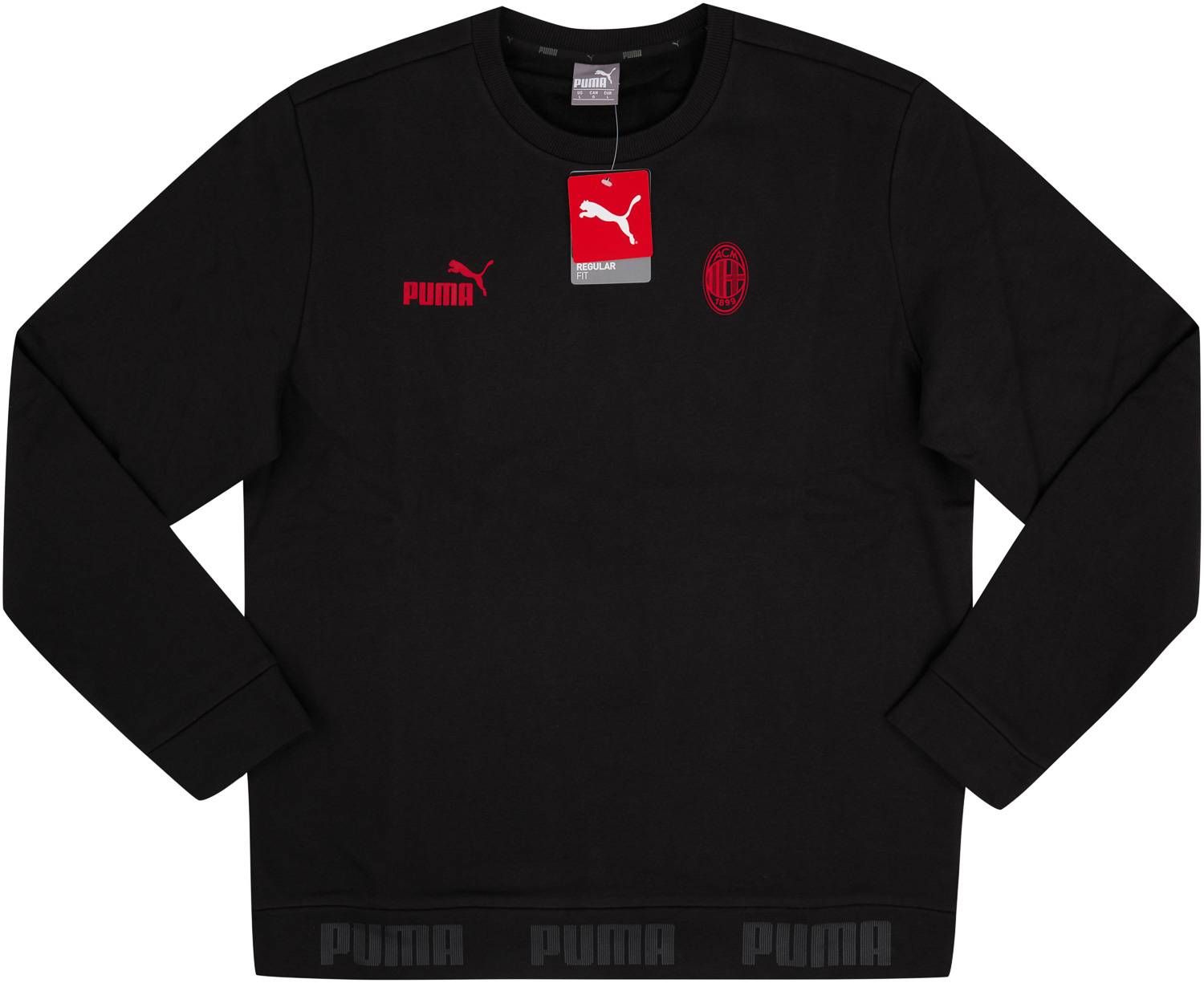 2019-20 AC Milan Puma Sweat Top