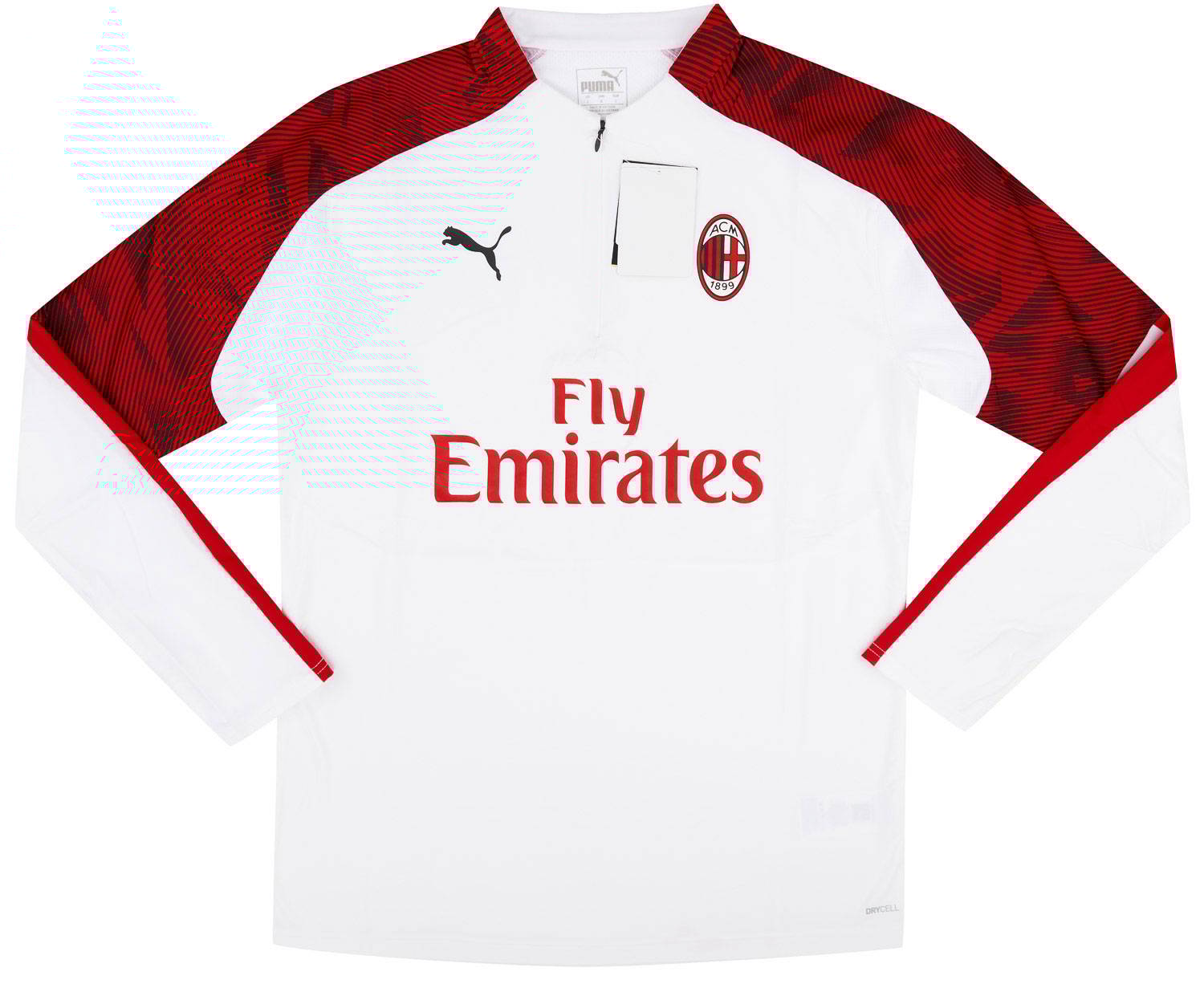 2019-20 AC Milan Puma 1/4 Zip Training Top (XS)