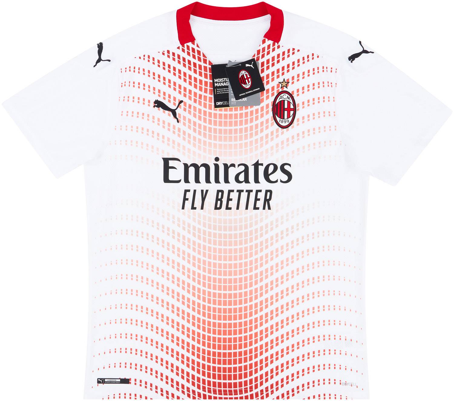 2020-21 AC Milan Away Shirt