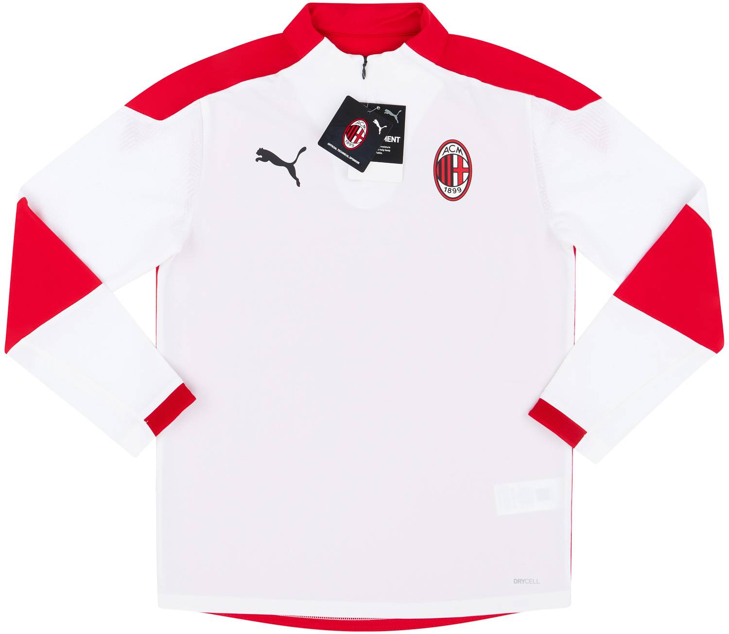 2020-21 AC Milan Puma 1/4 Zip Training Top - NEW - (KIDS)