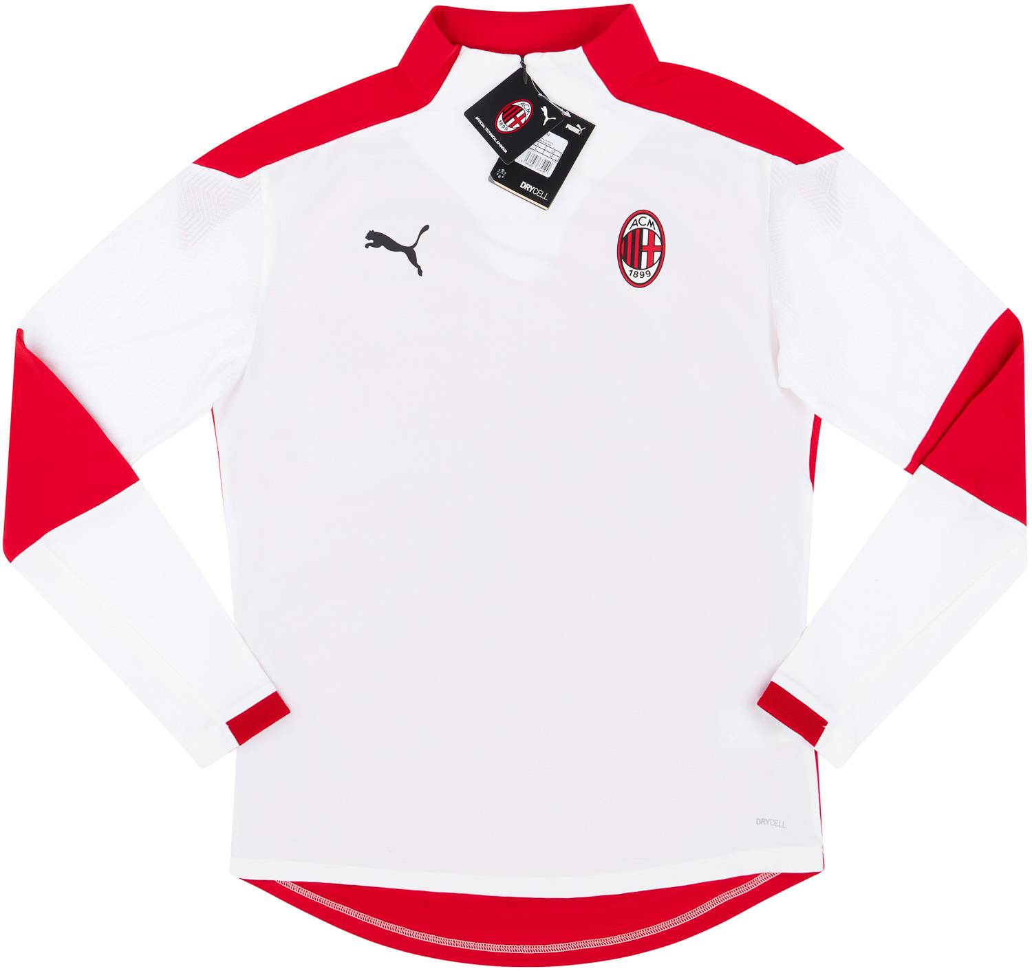 2020-21 AC Milan Puma 1/4 Zip Training Top
