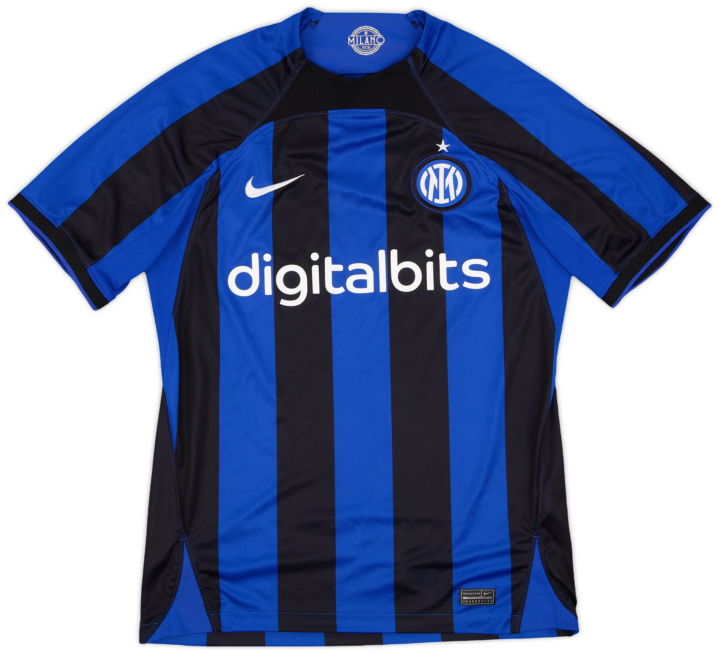 2022-23 Inter Milan Home Shirt - 9/10 - (M)