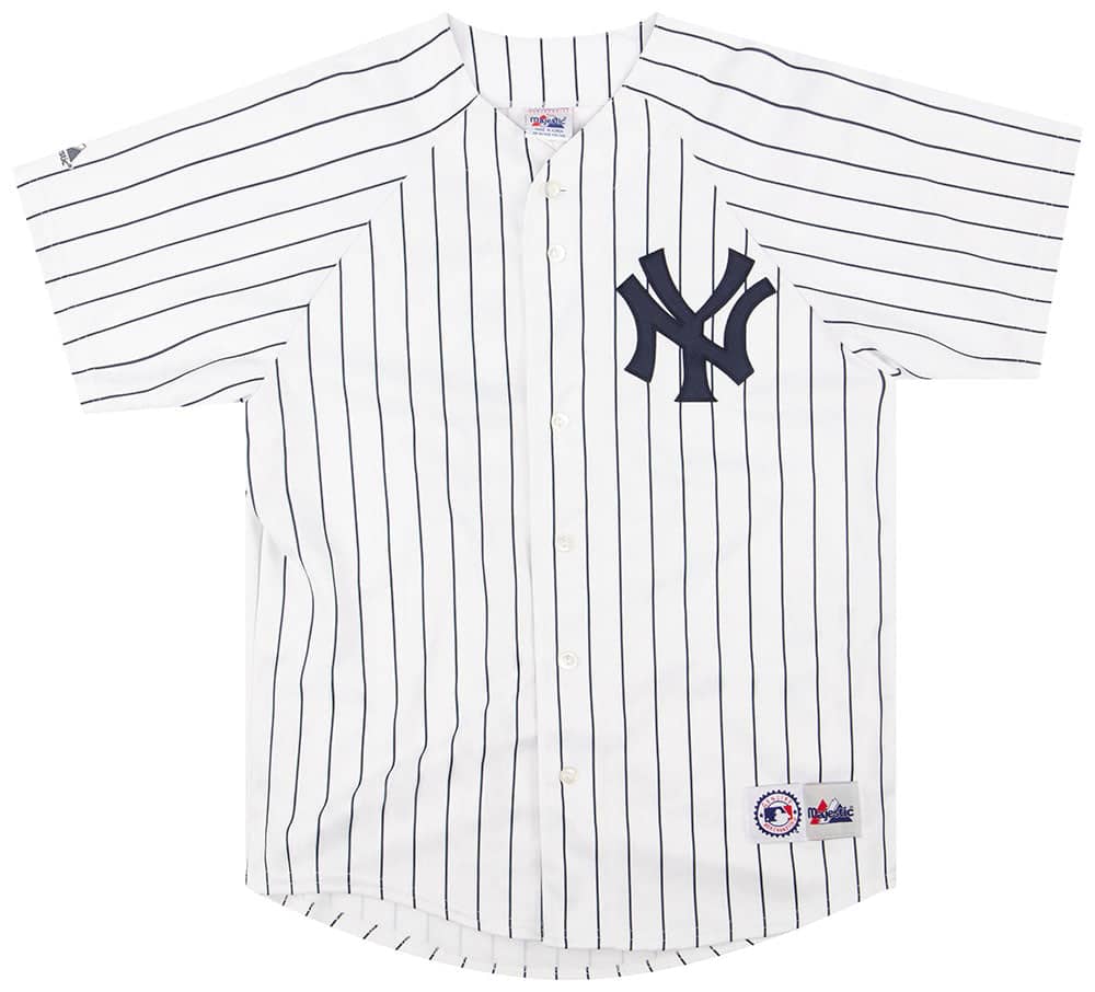 2003 New York Yankees Soriano #12 Majestic Jersey (Home) Y