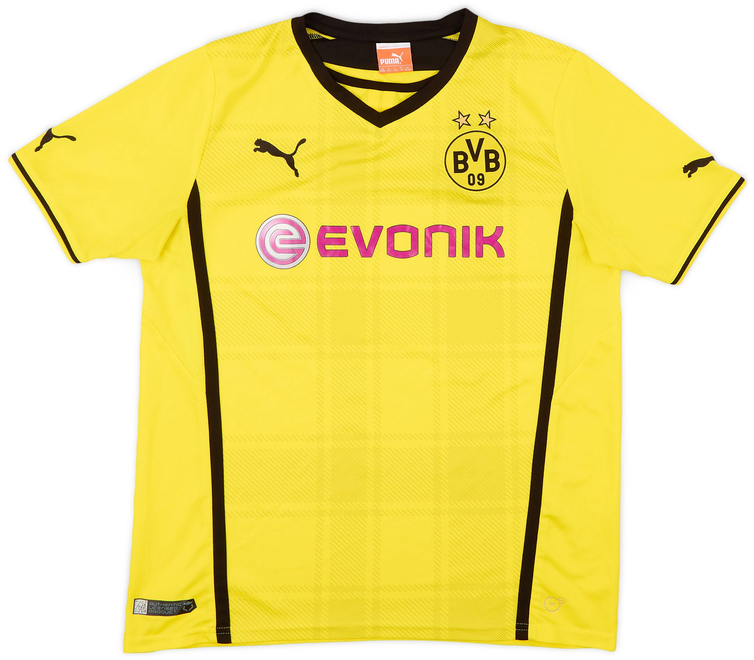 2013-14 Borussia Dortmund Home Shirt - 8/10 - (XL.Boys)