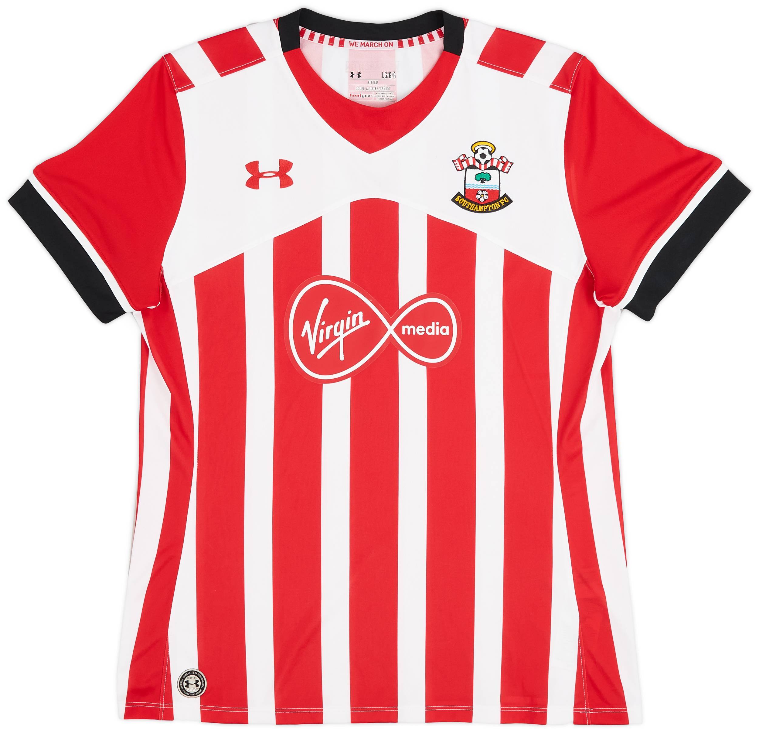 2016-17 Southampton Home Shirt - 8/10 - (L)