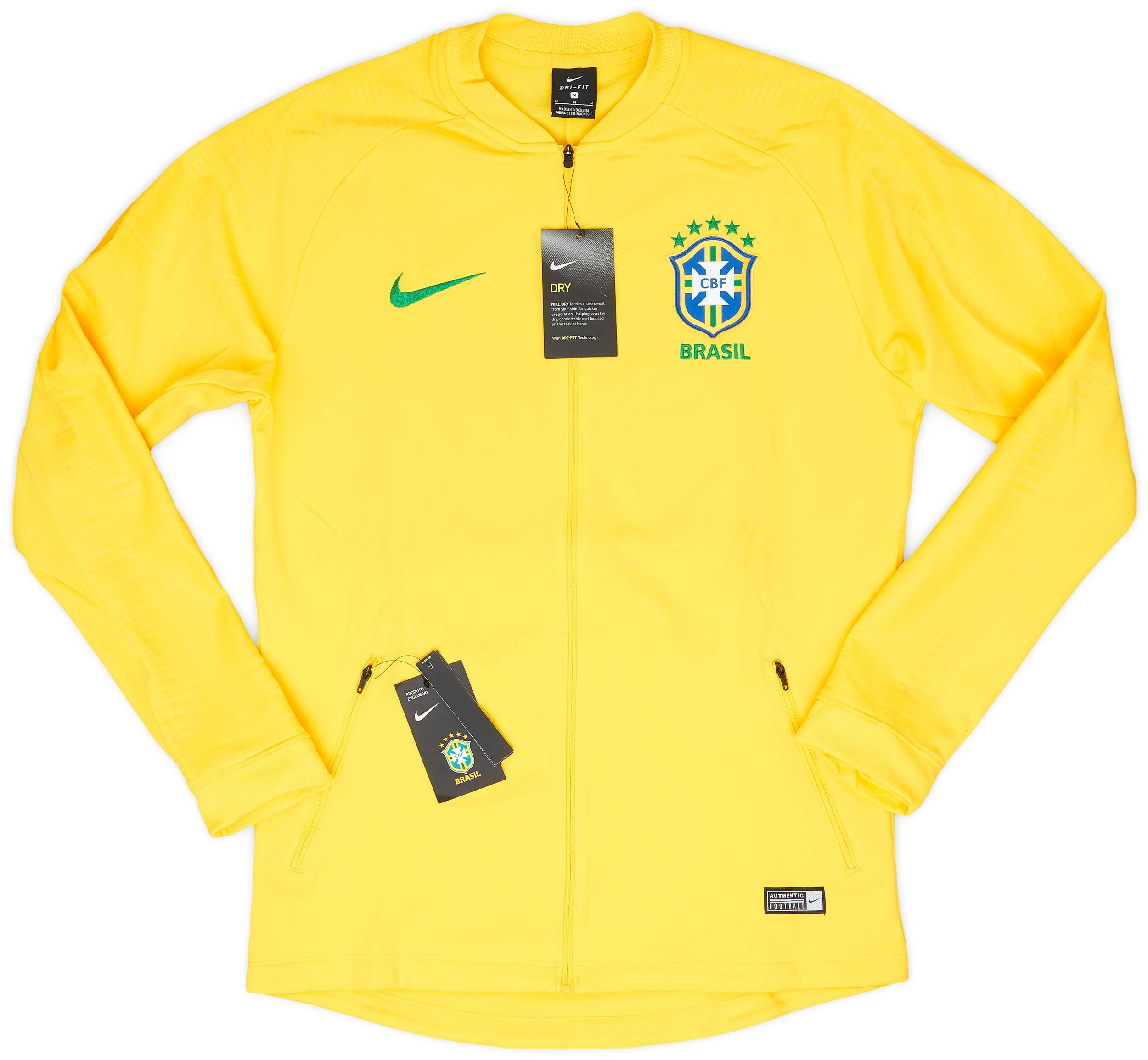 2018-19 Brazil Nike Track Jacket (M)
