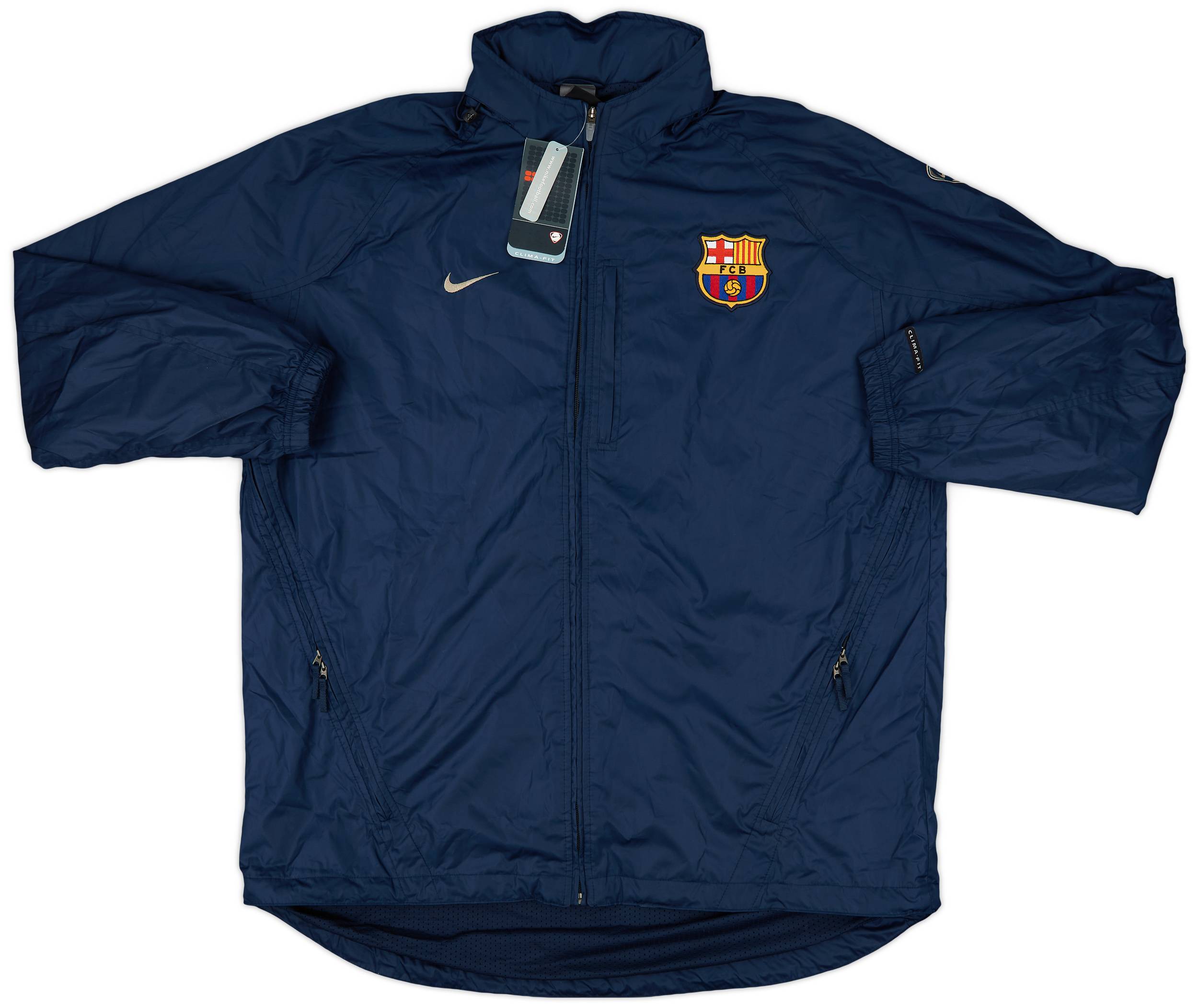 【最安値挑戦】 2003-04 Barcelona Nike Hooded Rain Jacket (XXL) ウェア