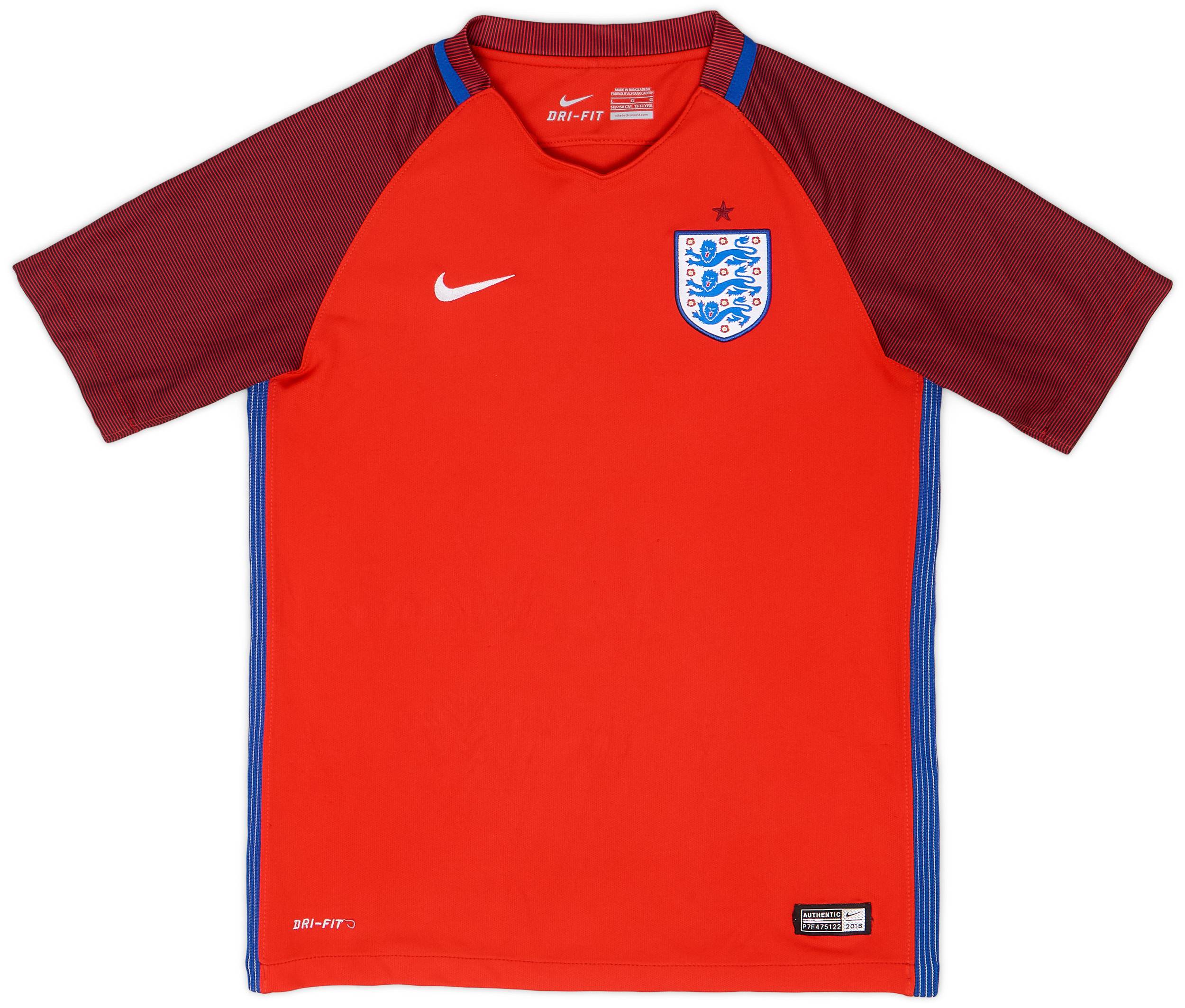 2016-17 England Away Shirt - 9/10 - (L.Boys)