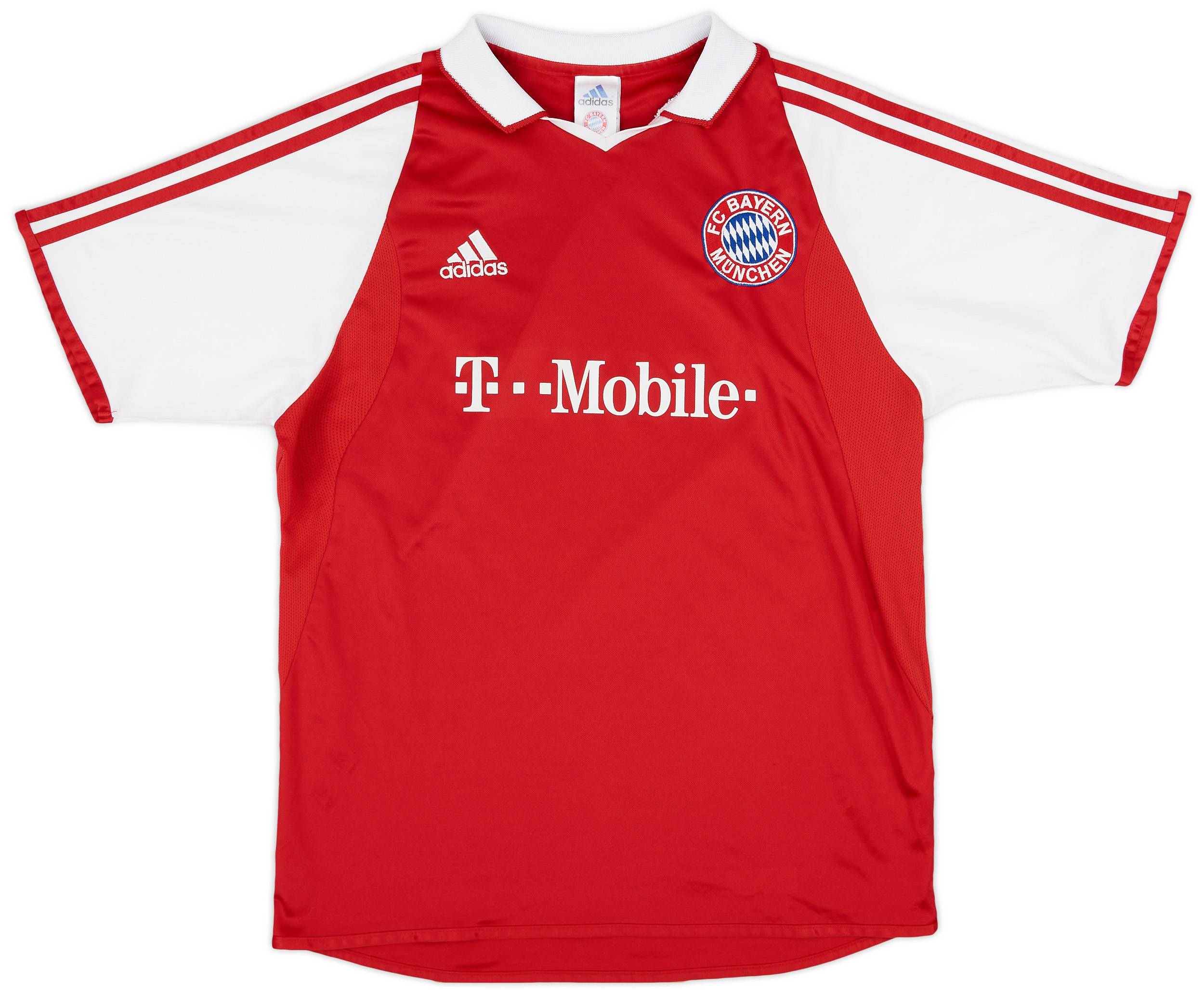 2003-04 Bayern Munich Home Shirt - 9/10 - (XL.Boys)