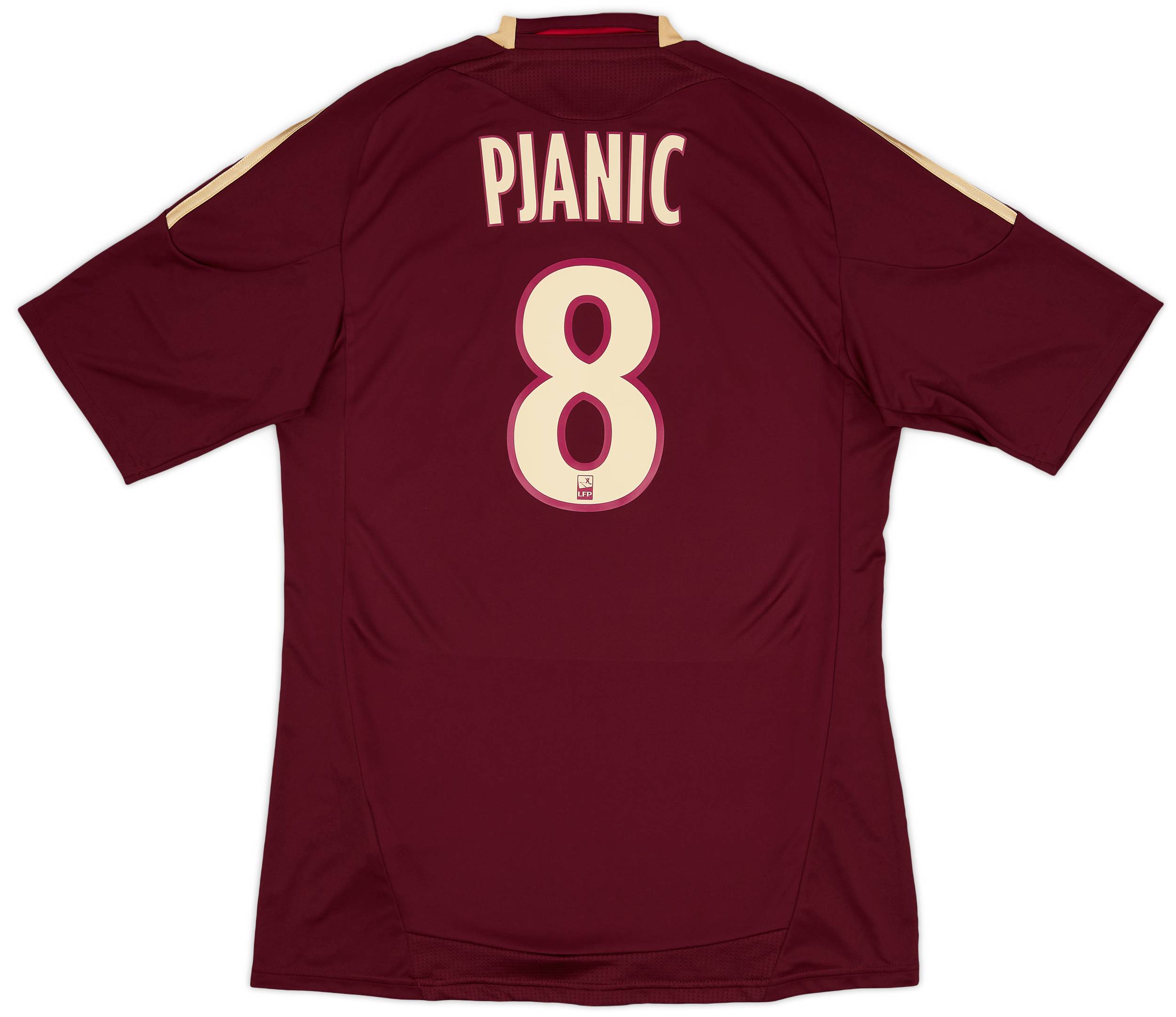 2010-11 Lyon Away Shirt Pjanic #8 - 8/10 - (M)