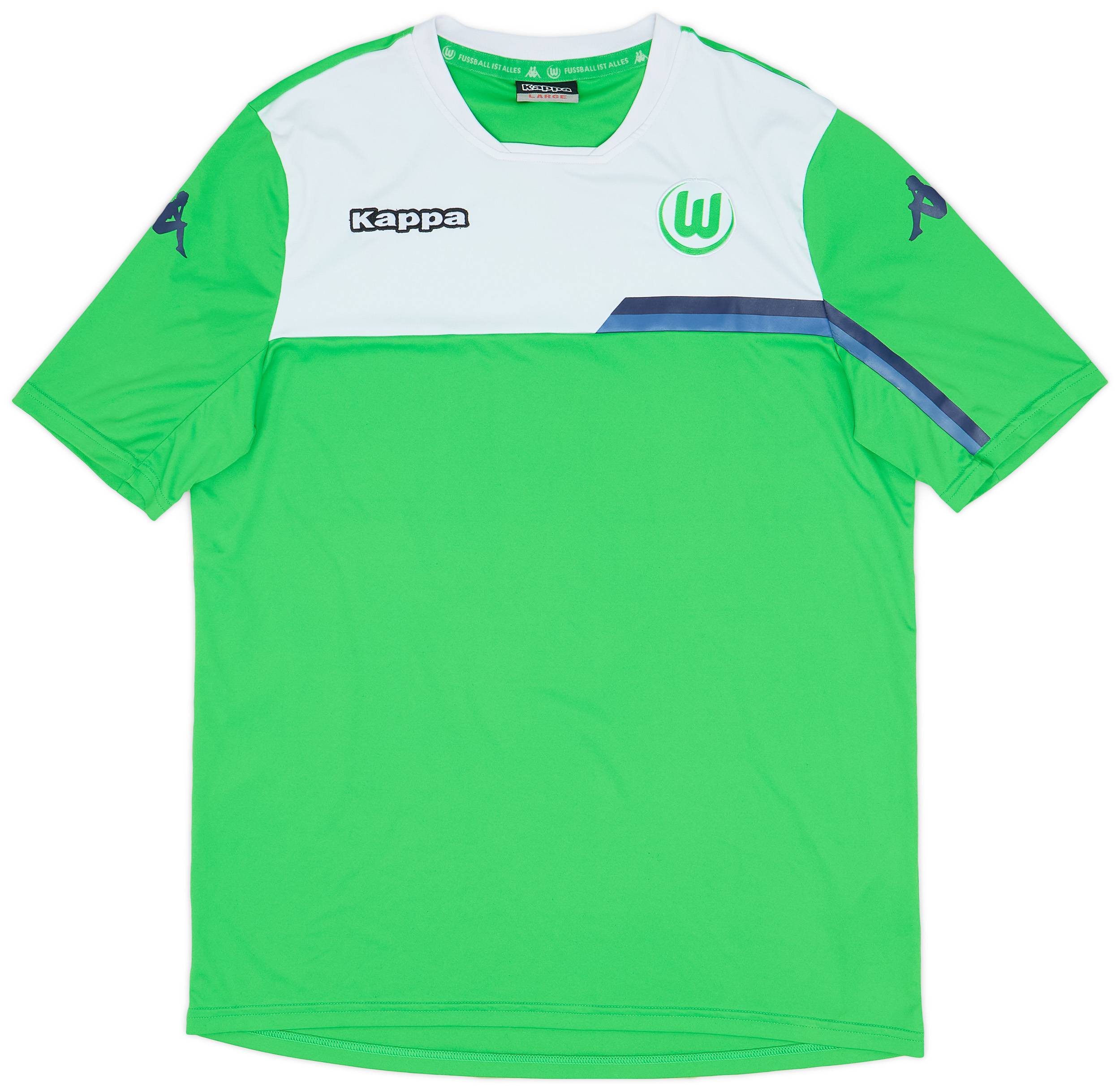 2015-16 Wolfsburg Kappa Training Shirt - 8/10 - (L)